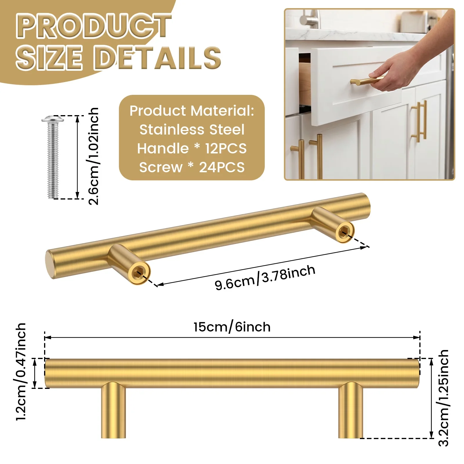 Kitchen Renovation Efficient with Easy To Operate - Gold Stainless Steel Model D3E1BE