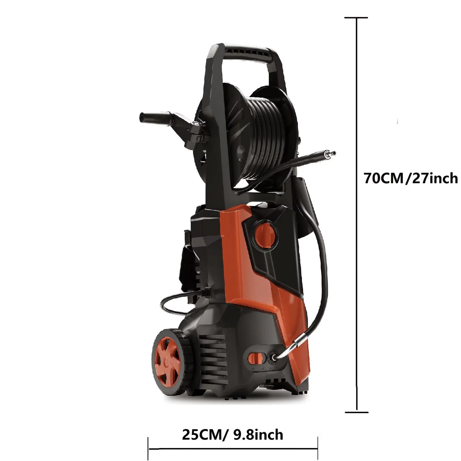 Reliable Pressure Washer with Portable Power Jet Cleaner Equipped, and Soap Tank, 2.5GPM 4200PSIHome Electric - Model 6AFCA0