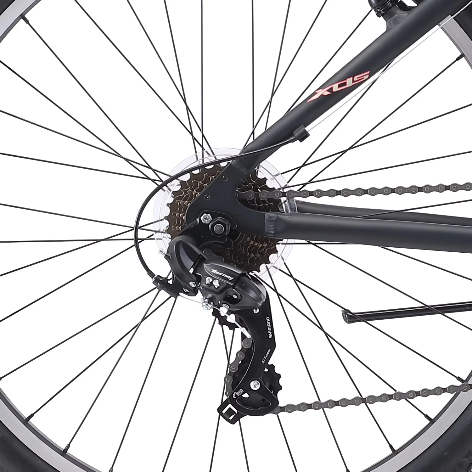 Mountain Bike Quality with Lightweight, Unisex, Traveler - Black - Essential Collection Model 8D00D6