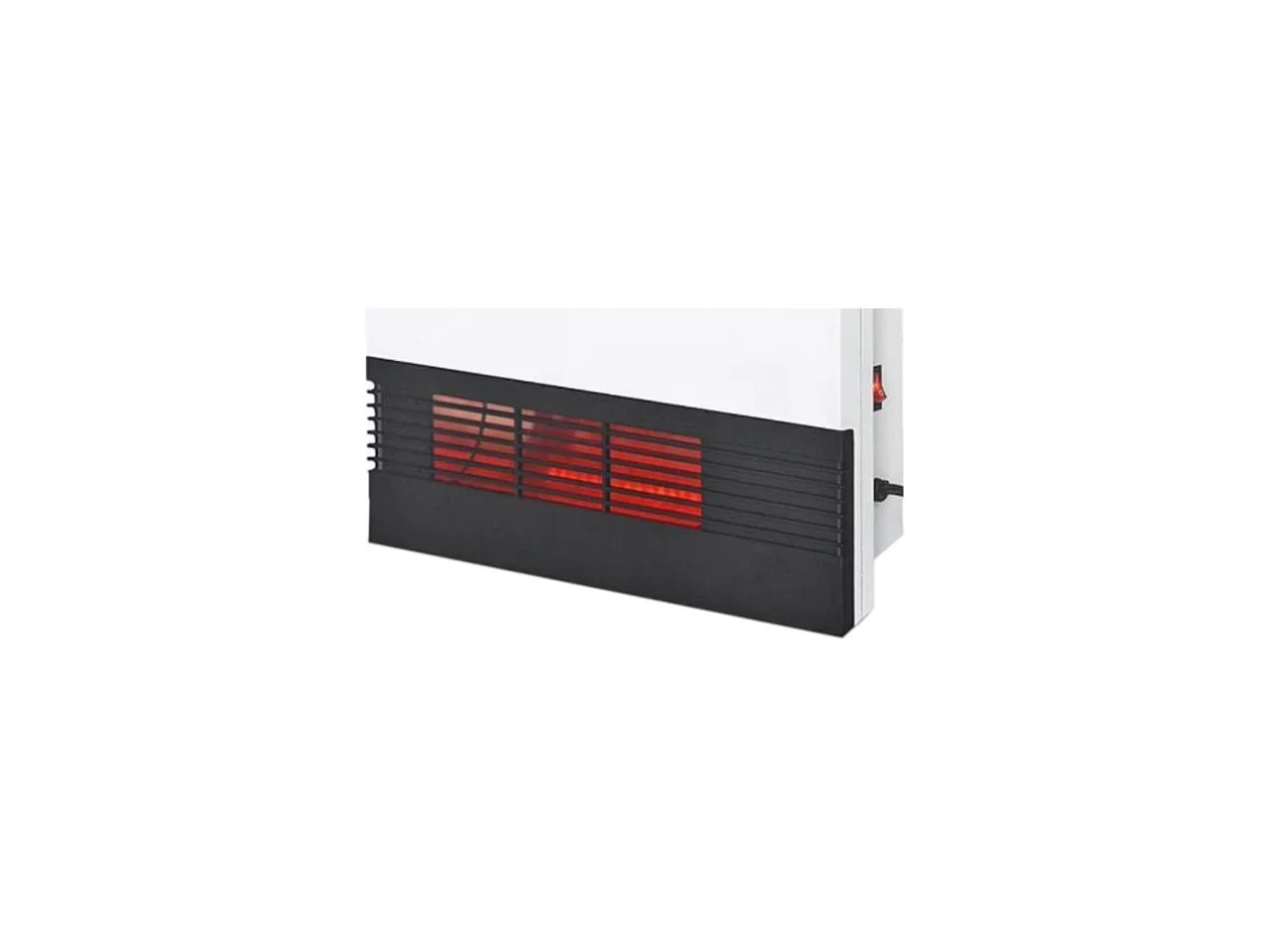 Efficient Portable And Electric Space Heater with 750W, 120V, Quartz - White Model A1FE82