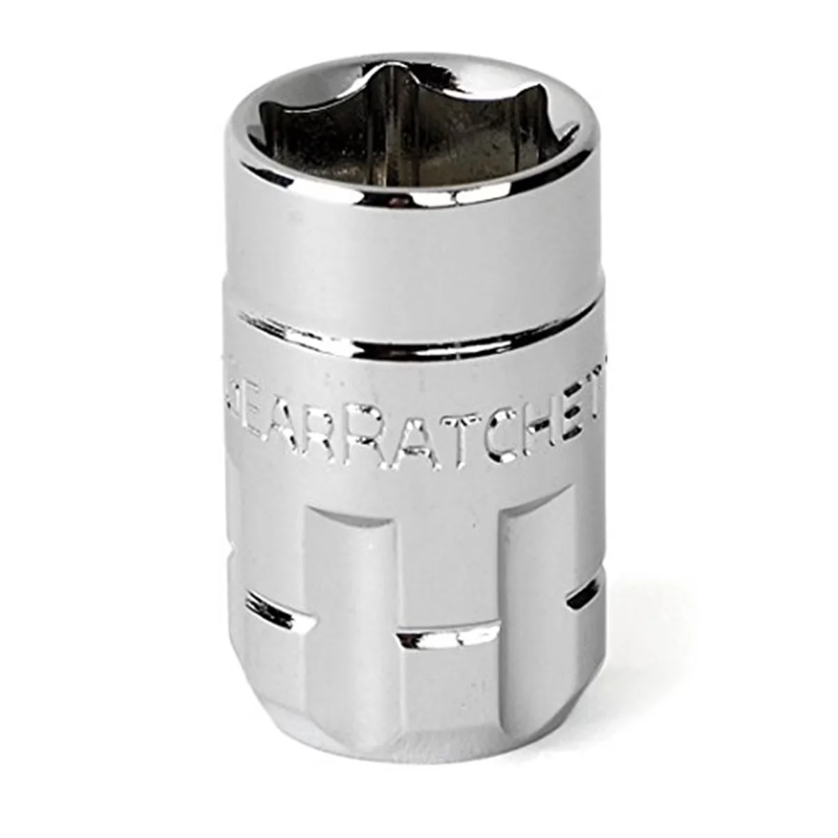 Sleek Pro Tool with 12mm, Trusted, designed, and used by experts, 1/4" Drive Vortex Socket - Silver 1/4\" Model 9C24BD