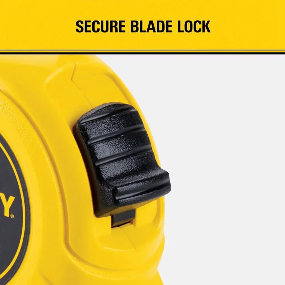 Measuring Layout Stylish with Easy To Use, 12' SAE High Impact Tape - Yellow Plastic Model E70866