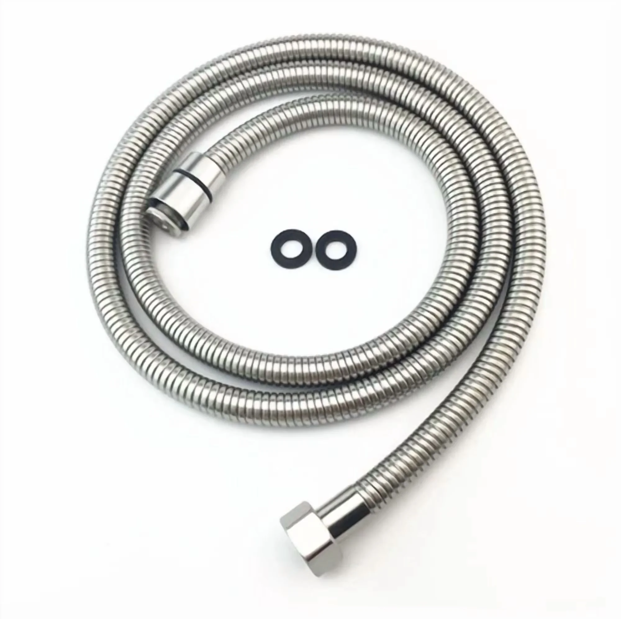 Modern Shower Head with Flexible, Easy to use and practical for everyone. - Silver Stainless Steel Model 3DBB90