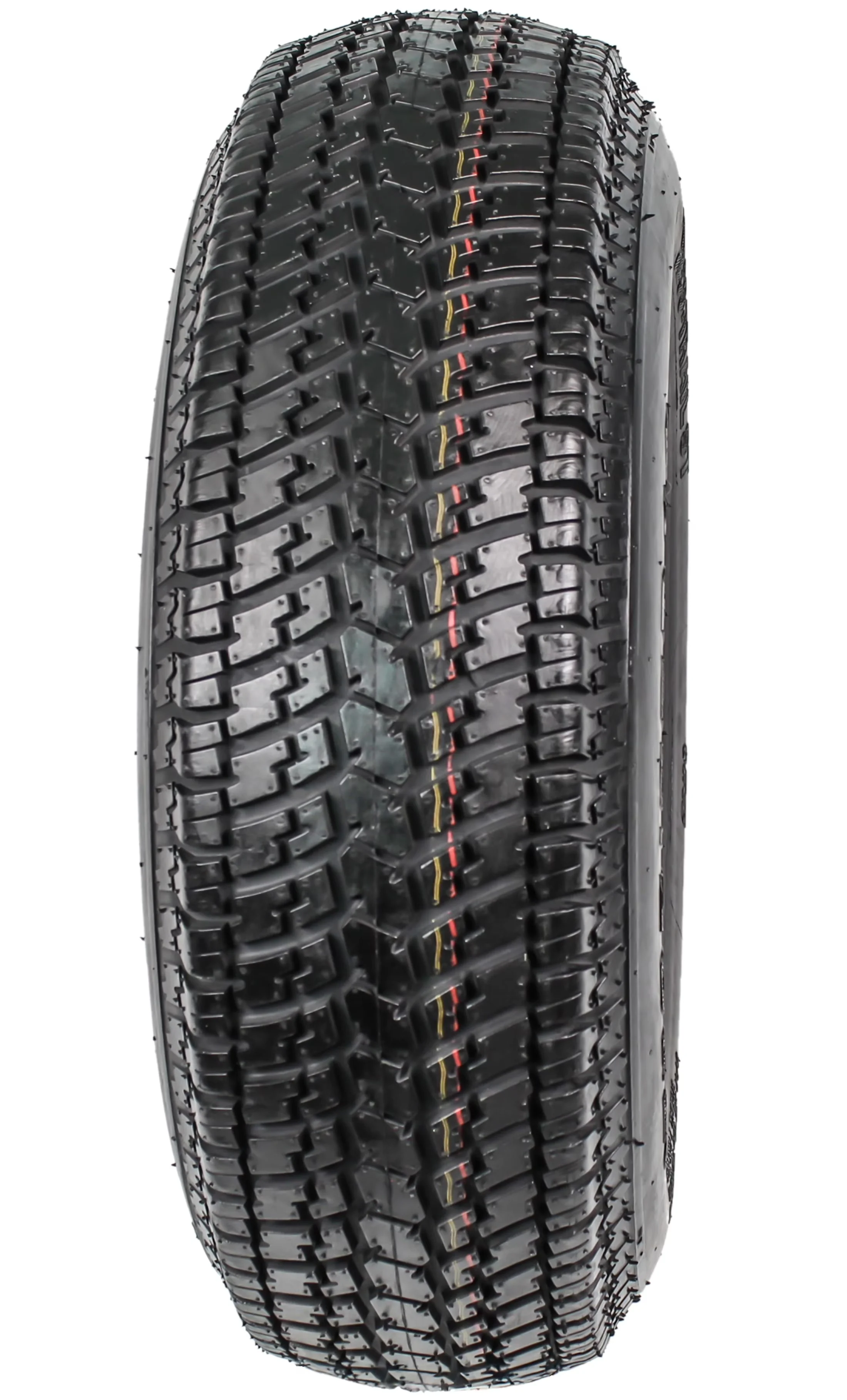 Trailer Tire Premium with 2 Year Warranty w/Free Roadside, Overall Diameter: 27.2", Bias Ply Trailer Tire - Size: 205/75D15 Model 6C6520