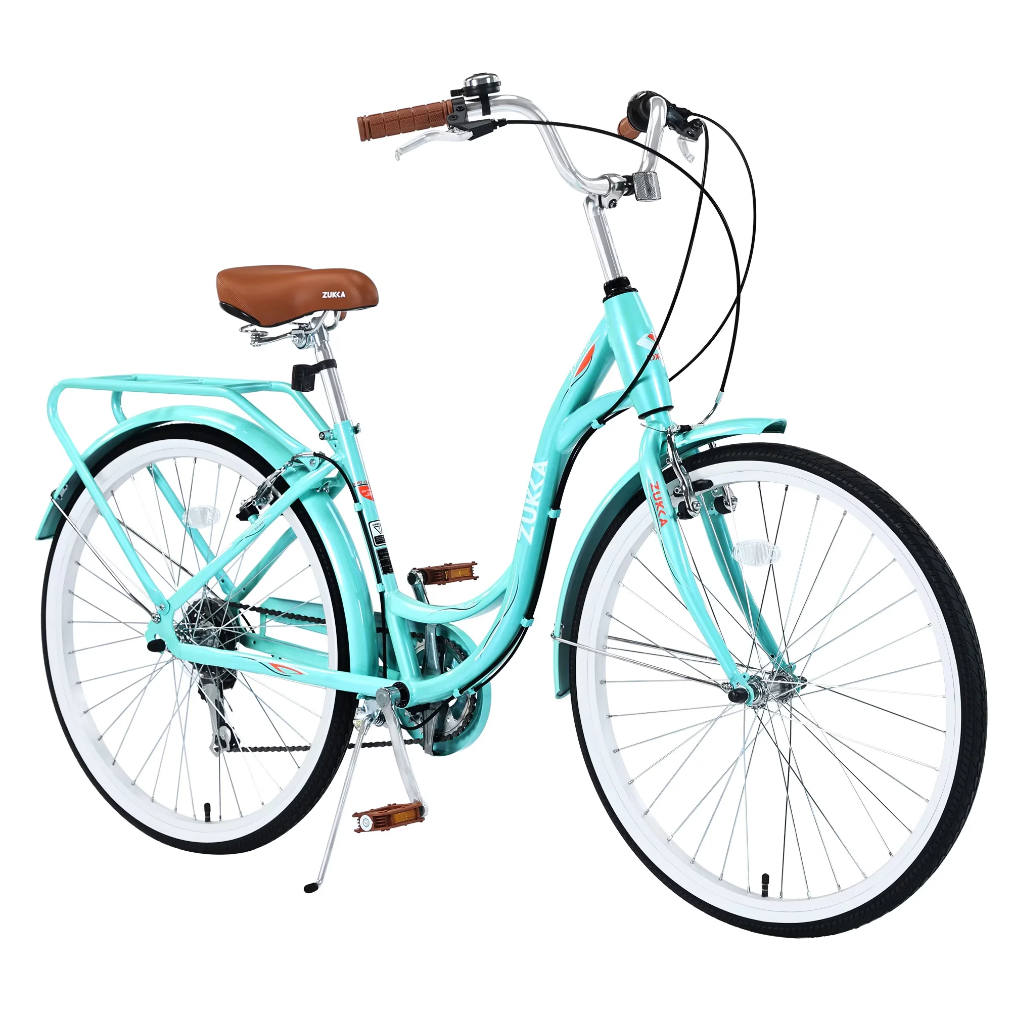 Modern Cruiser Bike with Adjustable Seat Height, Adjustable Speed - Blue Model 8A0B10