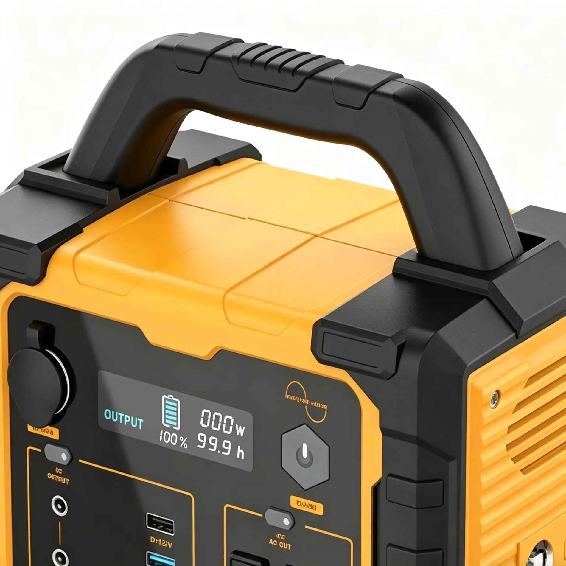 Stylish Generator with 300W, Overload Protection, 300W Portable Power Station - Yellow Model 267903