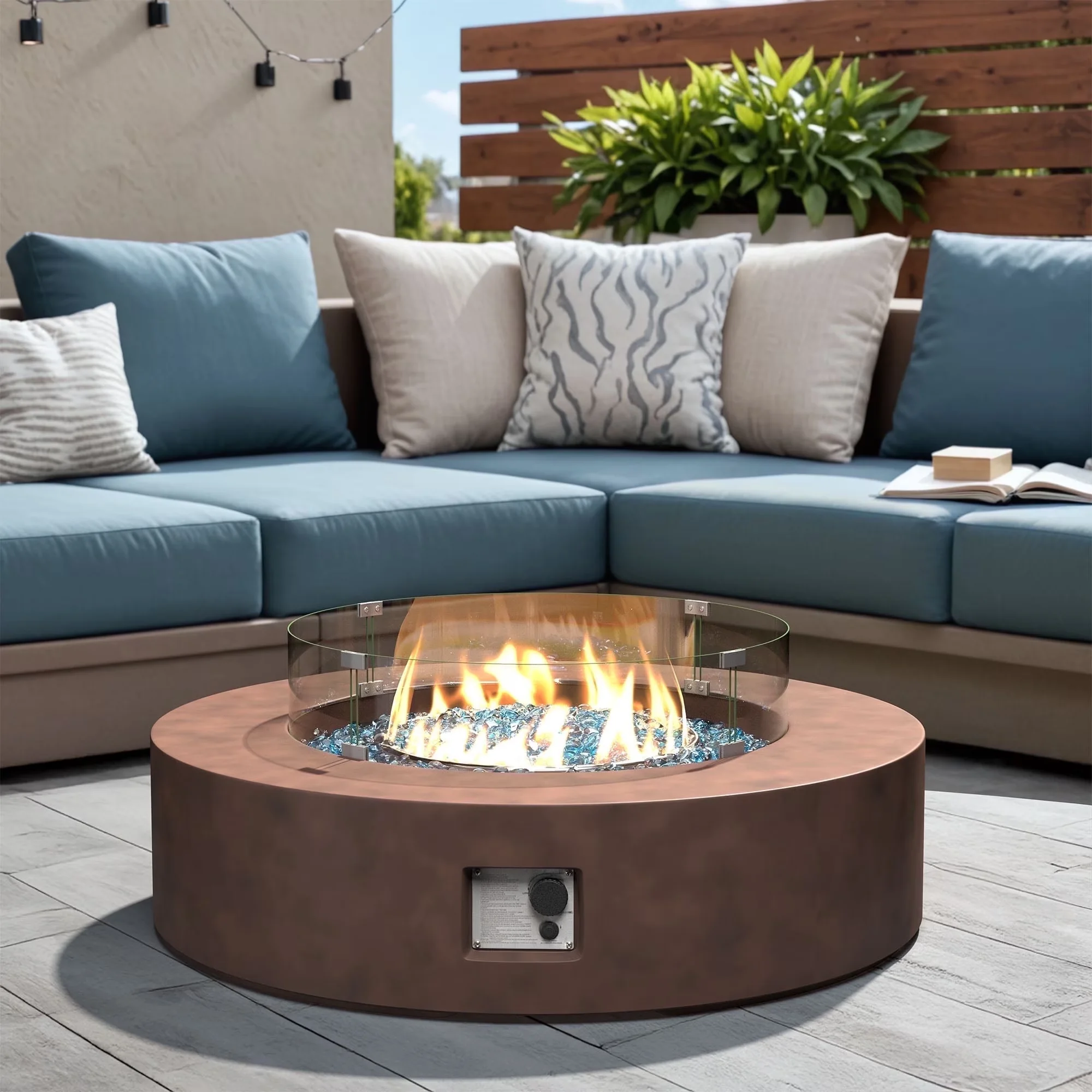 Outdoor Heating Classic with 50000 BTU, Weatherproof, Adjustable Flame - Model 11FED4