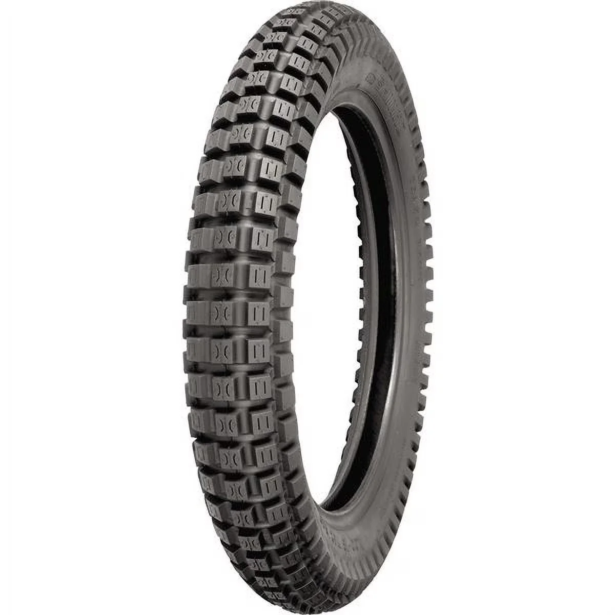 Motorcycle Tire Classic with Dot Approved, Durable Construction, SR241 Trail Pro Front/Rear 3.00-17 - Black Model CC9DD0