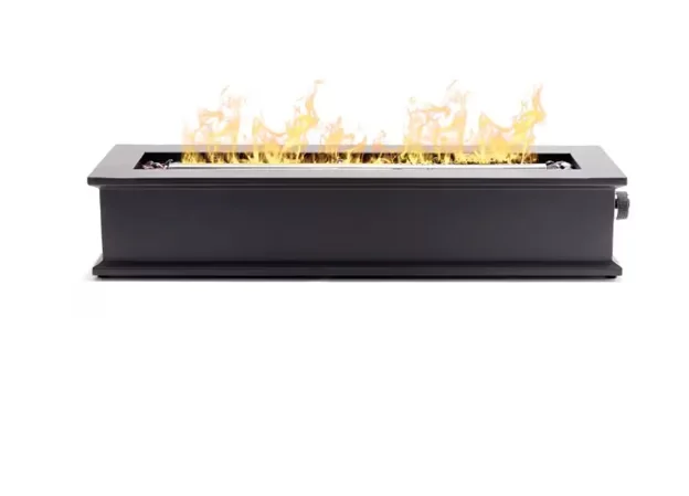 Sleek Outdoor Heating with Portable - Black Steel 28 in - Commercial Quality Model 05CF19