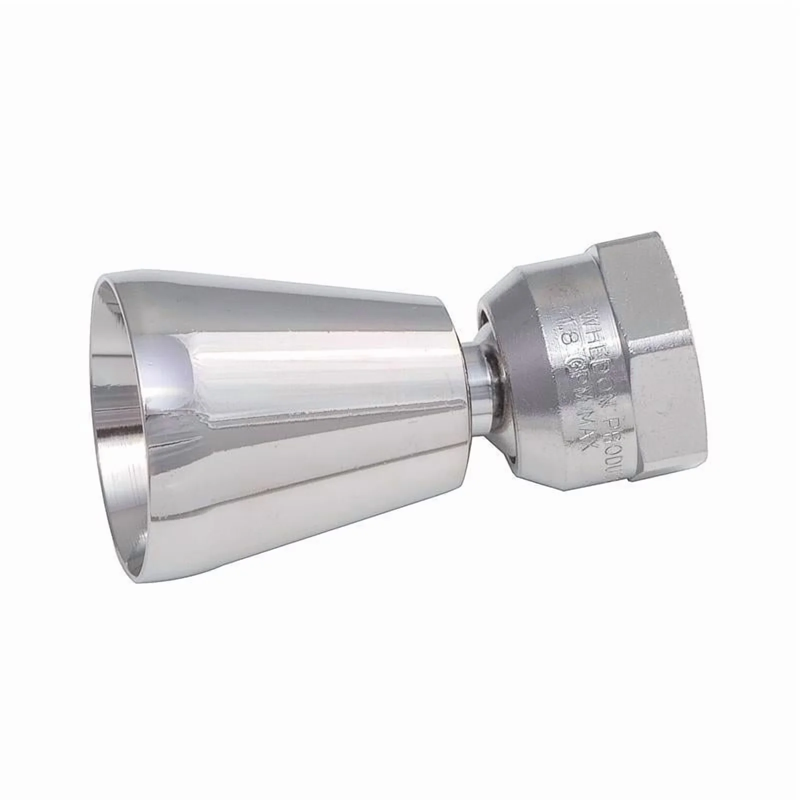 Shower Head Stylish with Universal, Department - PLUMBING/HEATING - Silver Brass Model 0E1803