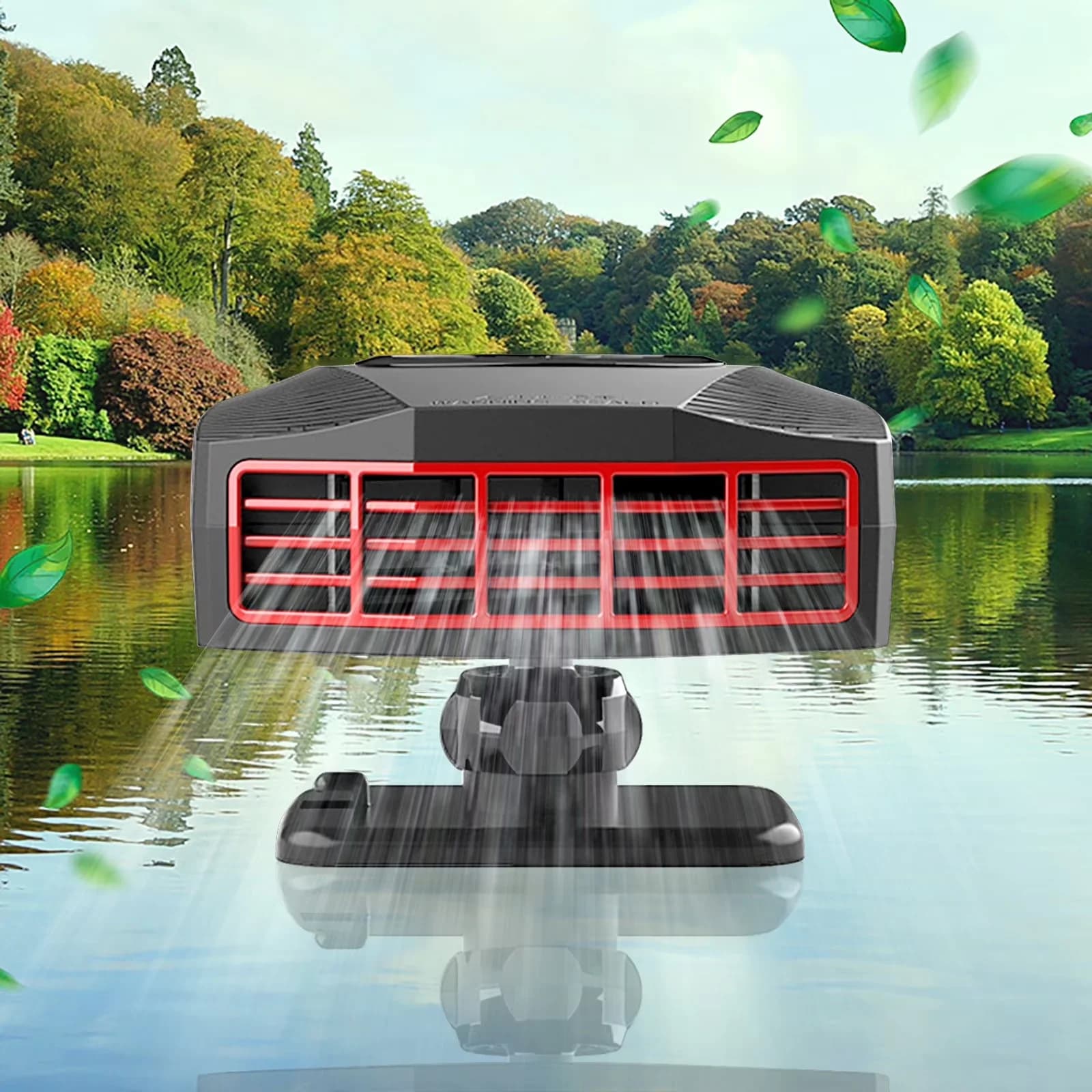 Portable And Electric Space Heater Reliable with Flame Resistant, Adjustable - Black-91 for Home Model 0D129F