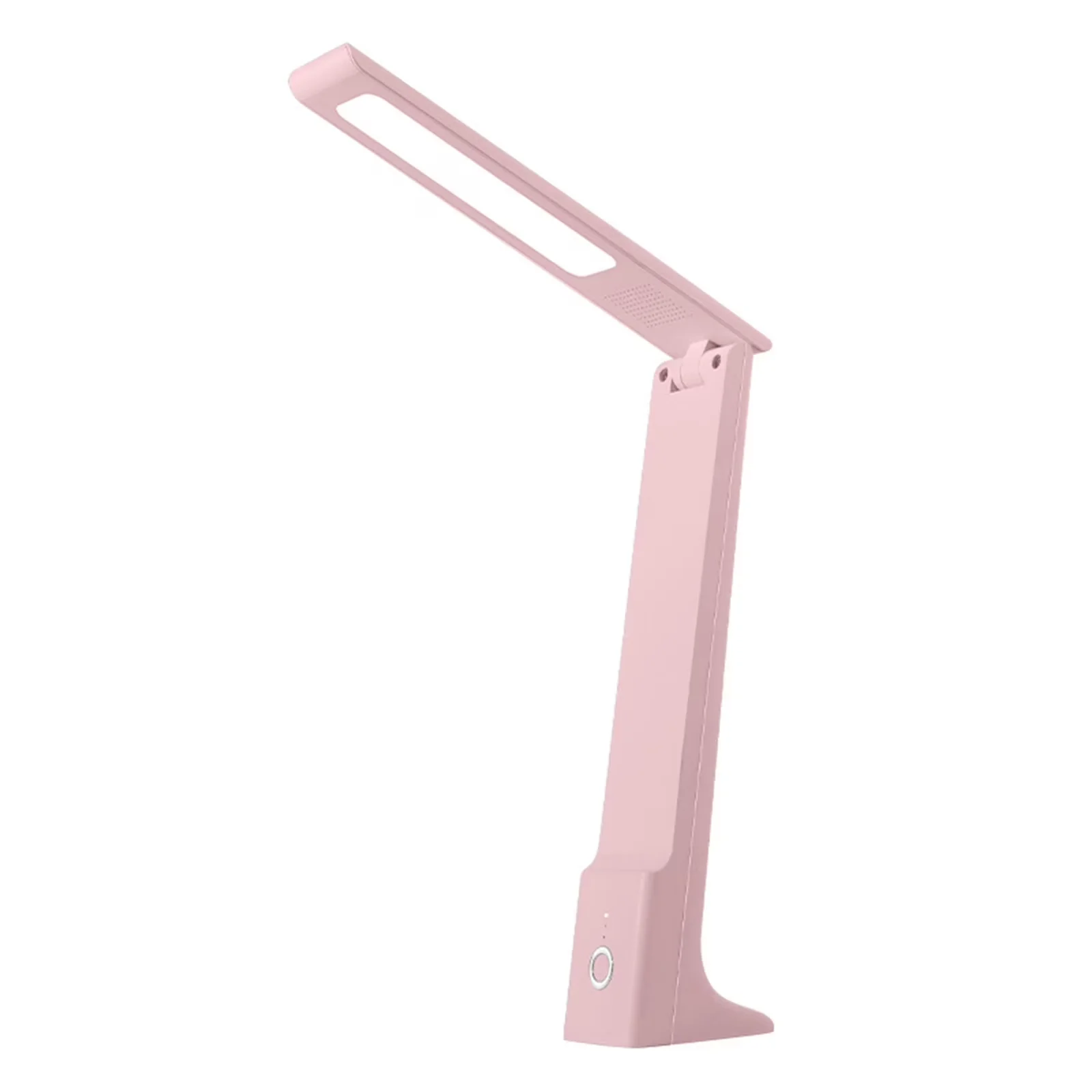 Durable Desk Lamp with LED, Battery, Dimmable - Abs Pink Rechargeable for Home and Office Model 769EC6