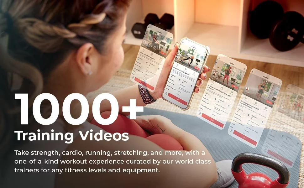Modern Home Gym with LED, Digital Display, Foldable - Steel, Others T1407SMART Model 9CEDFF