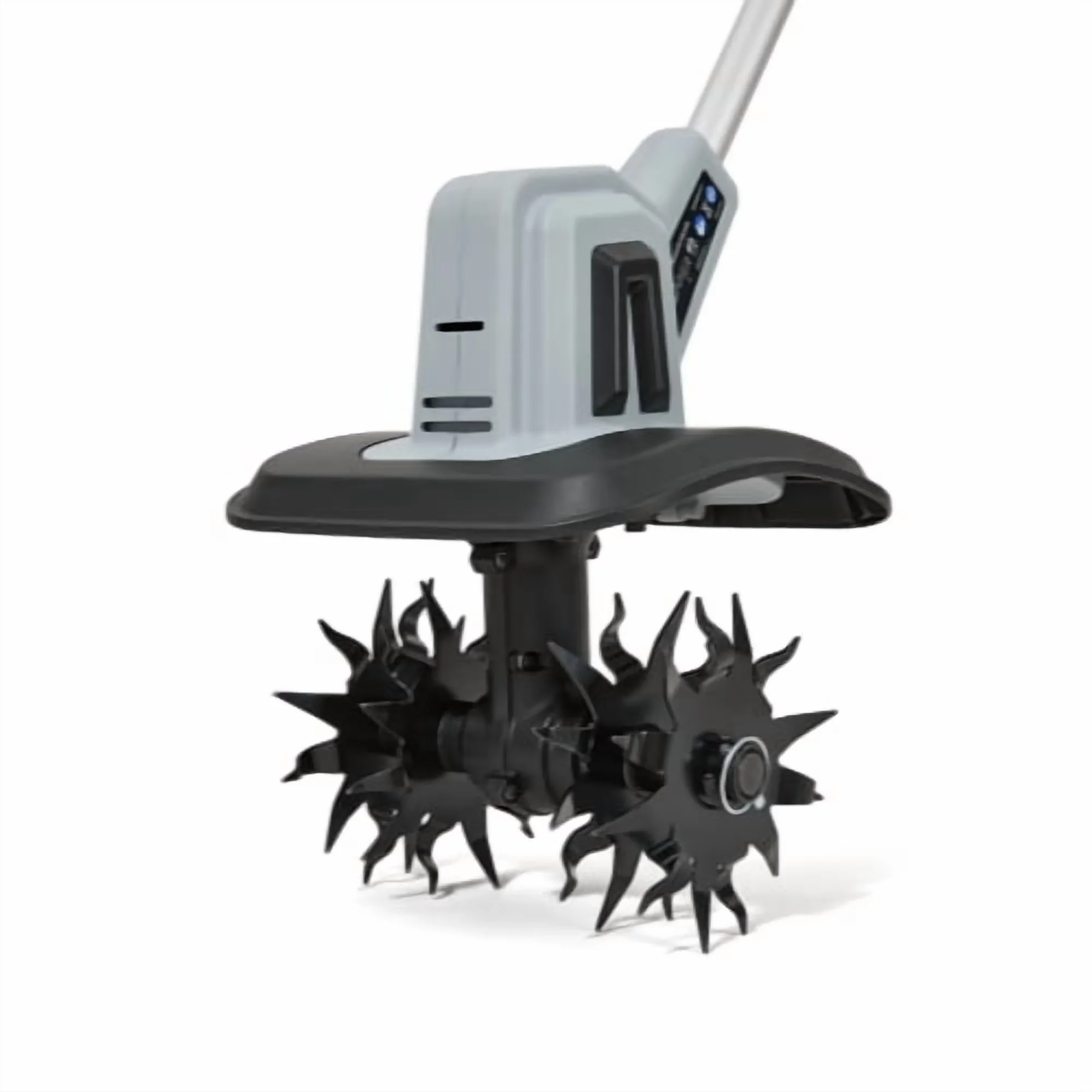 Compact Trillers Cultivator with Battery, 20V, 20V Cordless Tiller - Heavy Duty Model 6FCA28