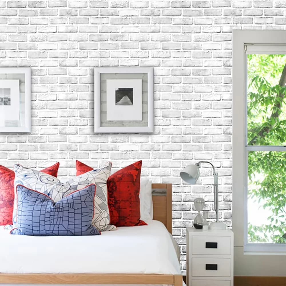 Professional Wallpaper Wall Decals Wall Covering with Removable - White Pvc Model 124141