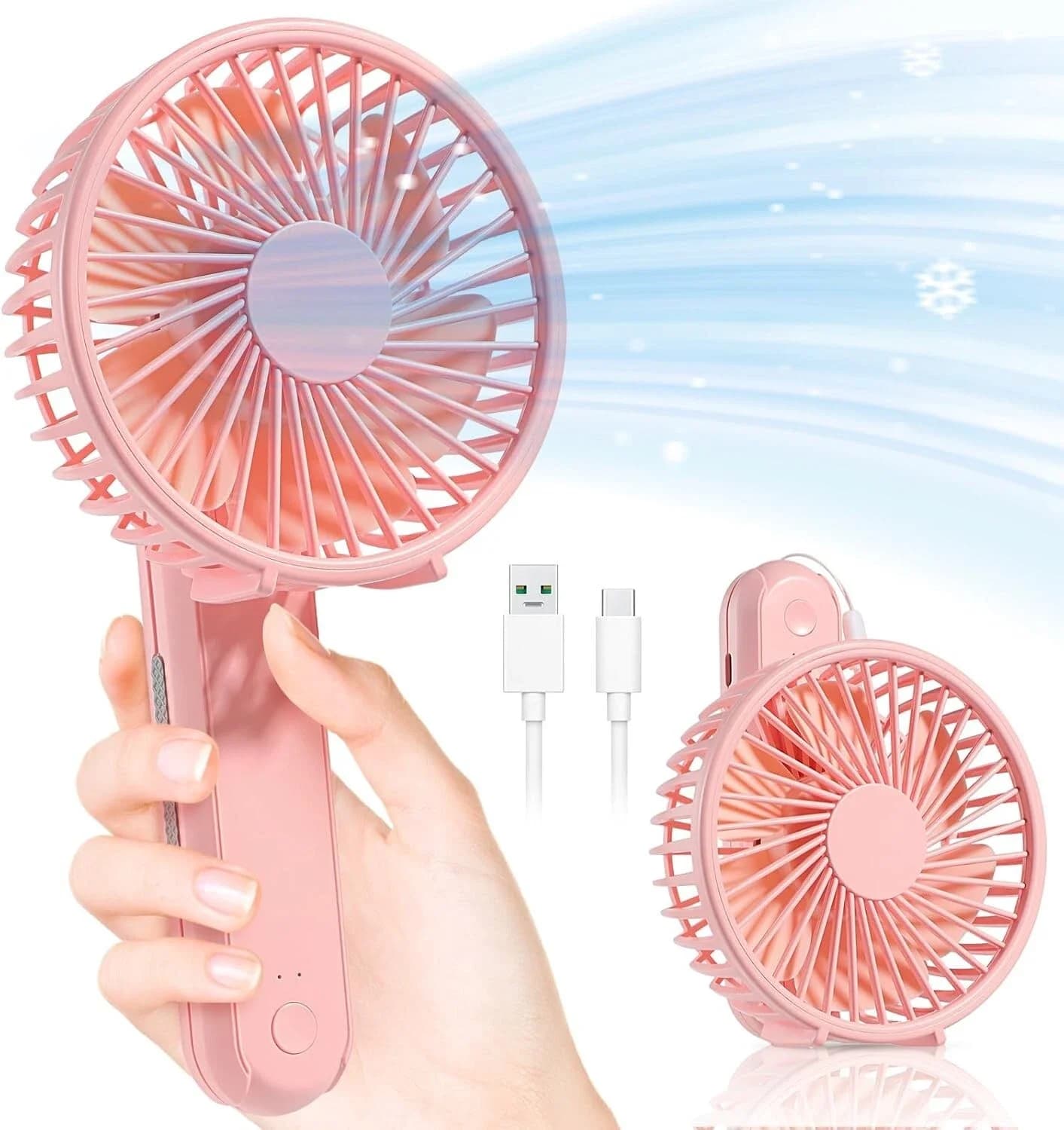 Stylish Fans In Cooling with Battery, Useful for both indoor and outdoor use. - Model 22CA5E