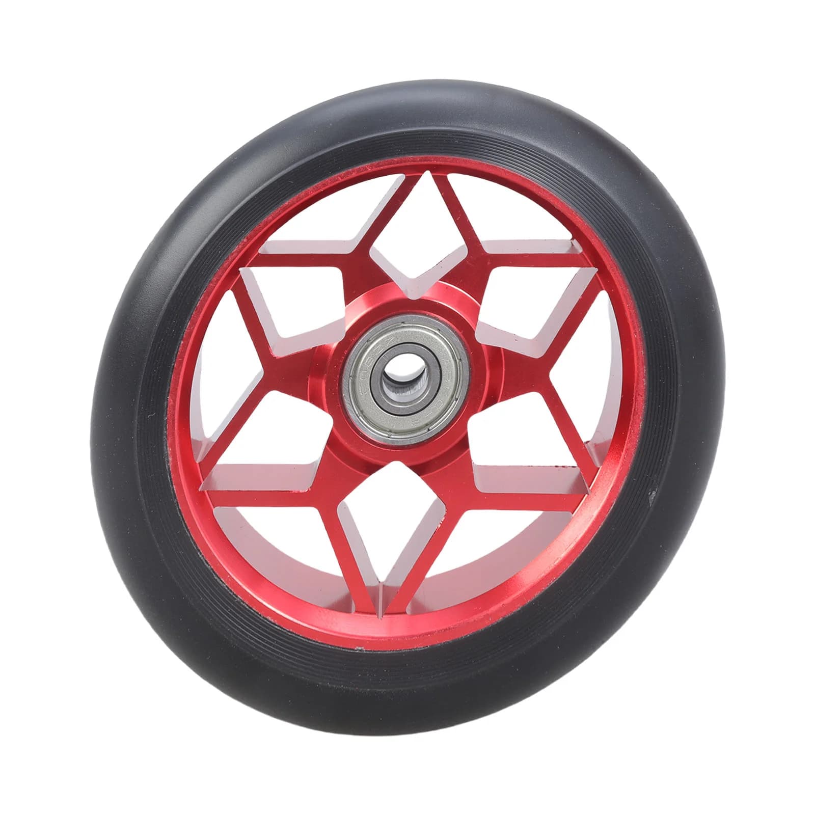 Modern Scooter with Aluminum Alloys Wheel - Red Aluminum Alloys, Pu for Daily Use Model DC1A75