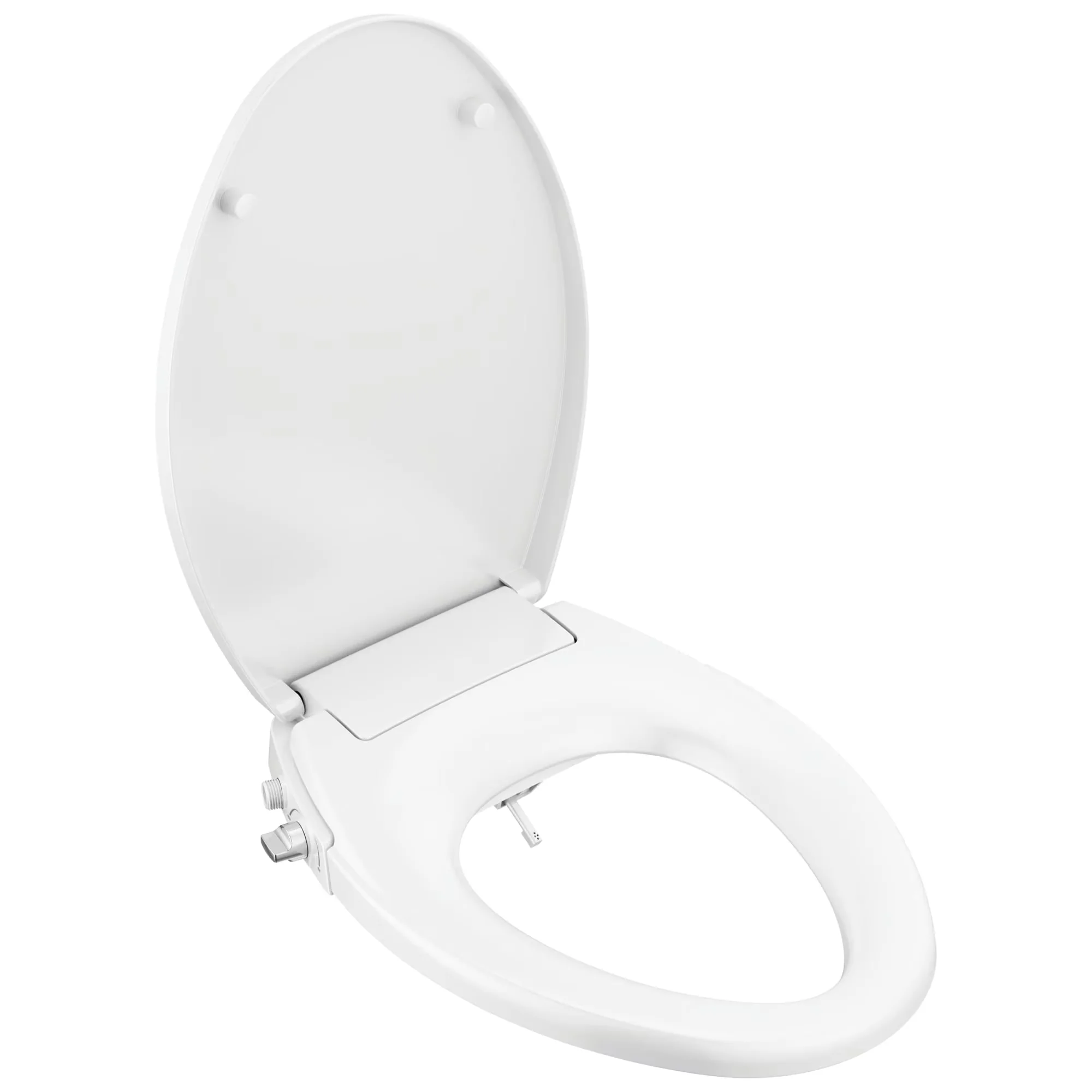 Stylish Toilet Seats And Lid with Easy Installation, White - Plastic White Model 1B215B