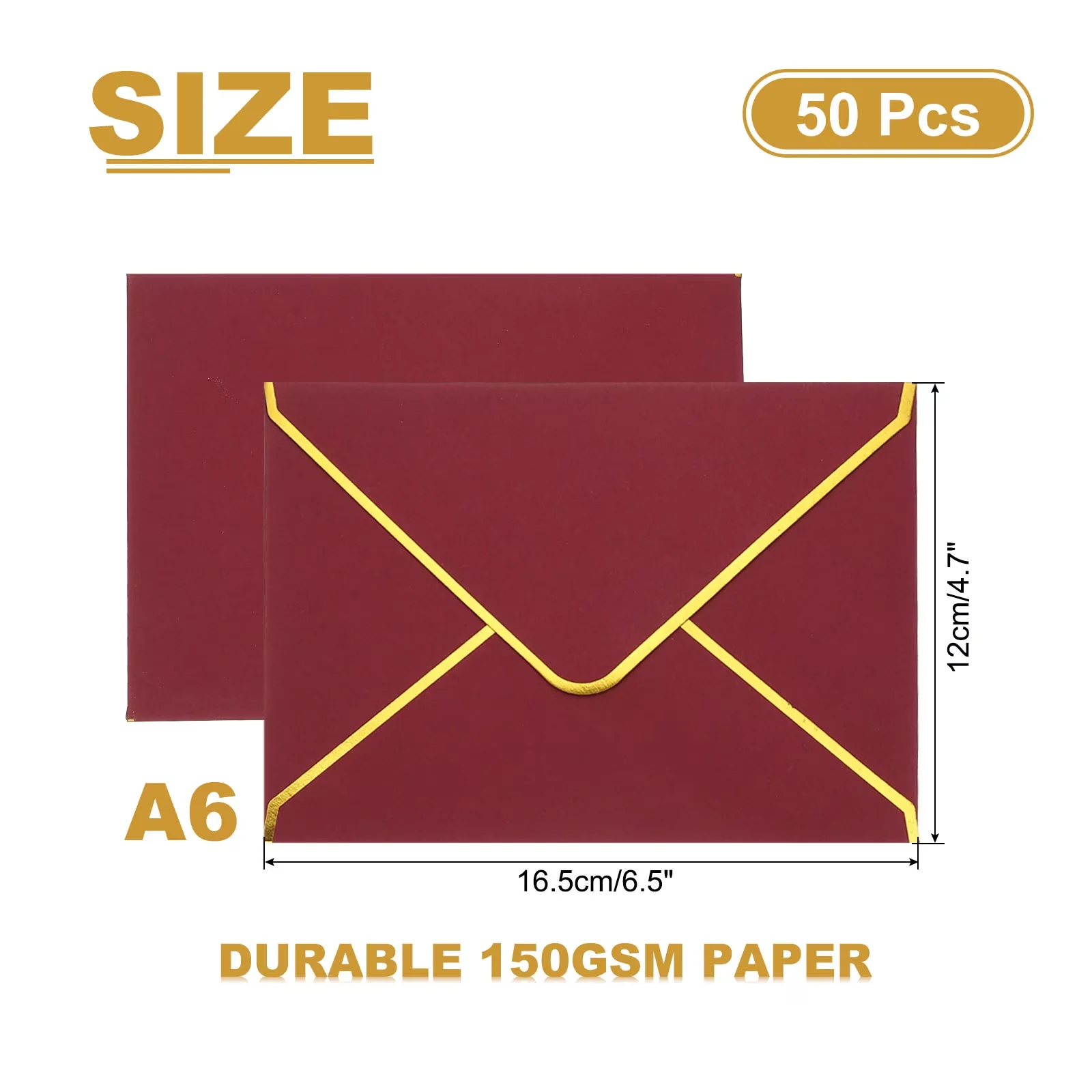 Innovative Moving with Strong Sealing, Luxurious Gold Trim, Durable 150gsm Paper Material - Beige Model 2ACC17