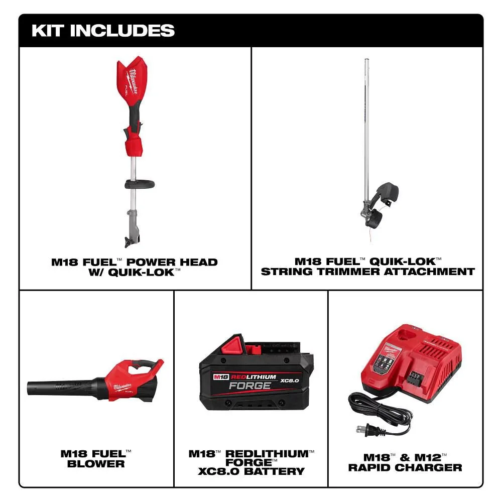 Premium String Trimmer with Battery - Black M18 for Multiple Applications Model 463A10