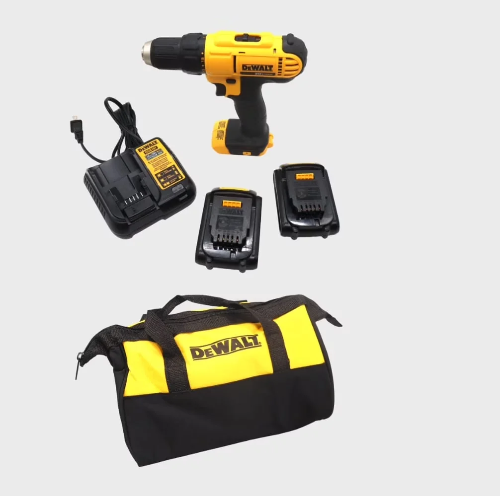 Durable Drills Driver with Battery, 20V, (2) 1.3Ah Batteries - Standard Series Model 2D3052