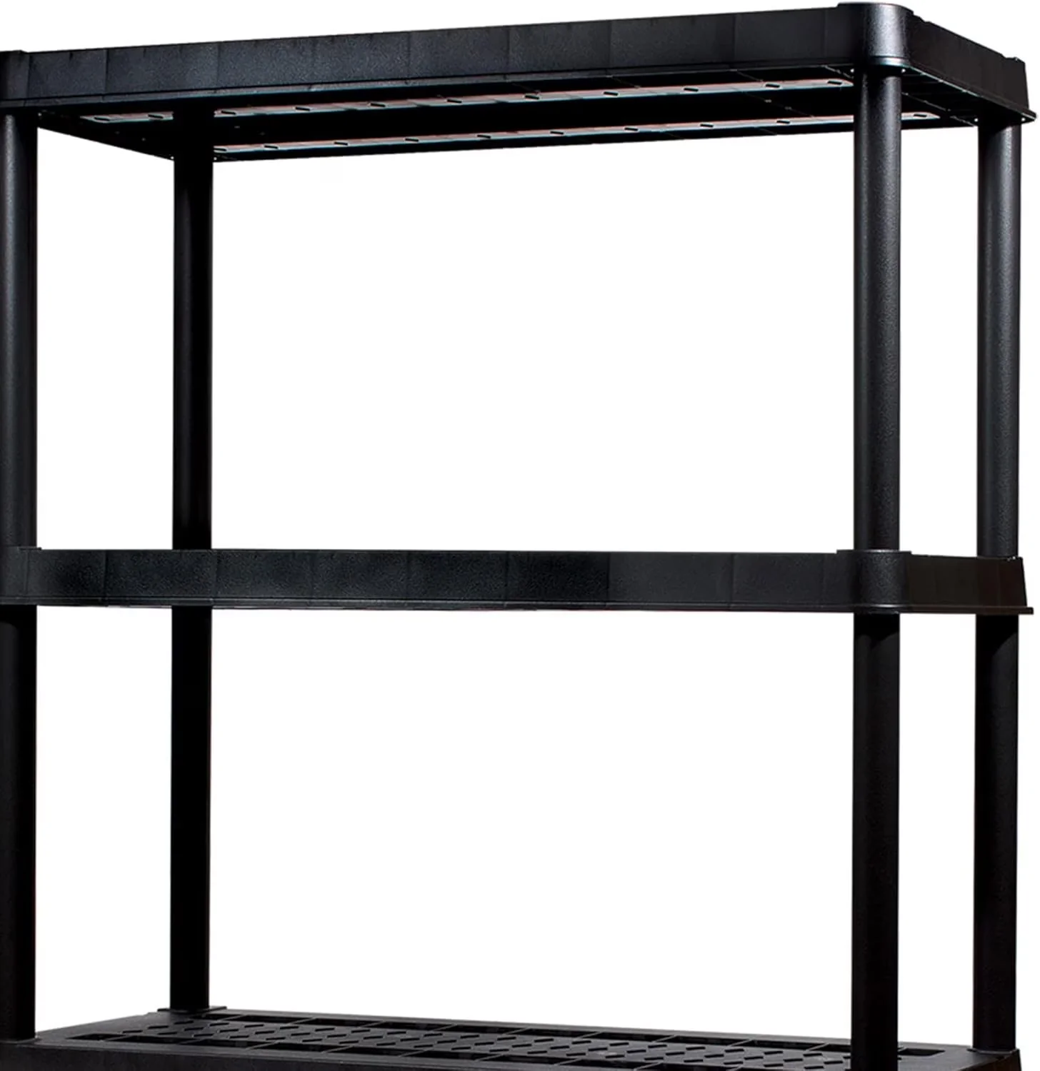 Efficient Garage Storage Supply with Contemporary, Resin Shelving Utility Rack, Width (in.): 11 - Resin Multicolor Model 8D52F2