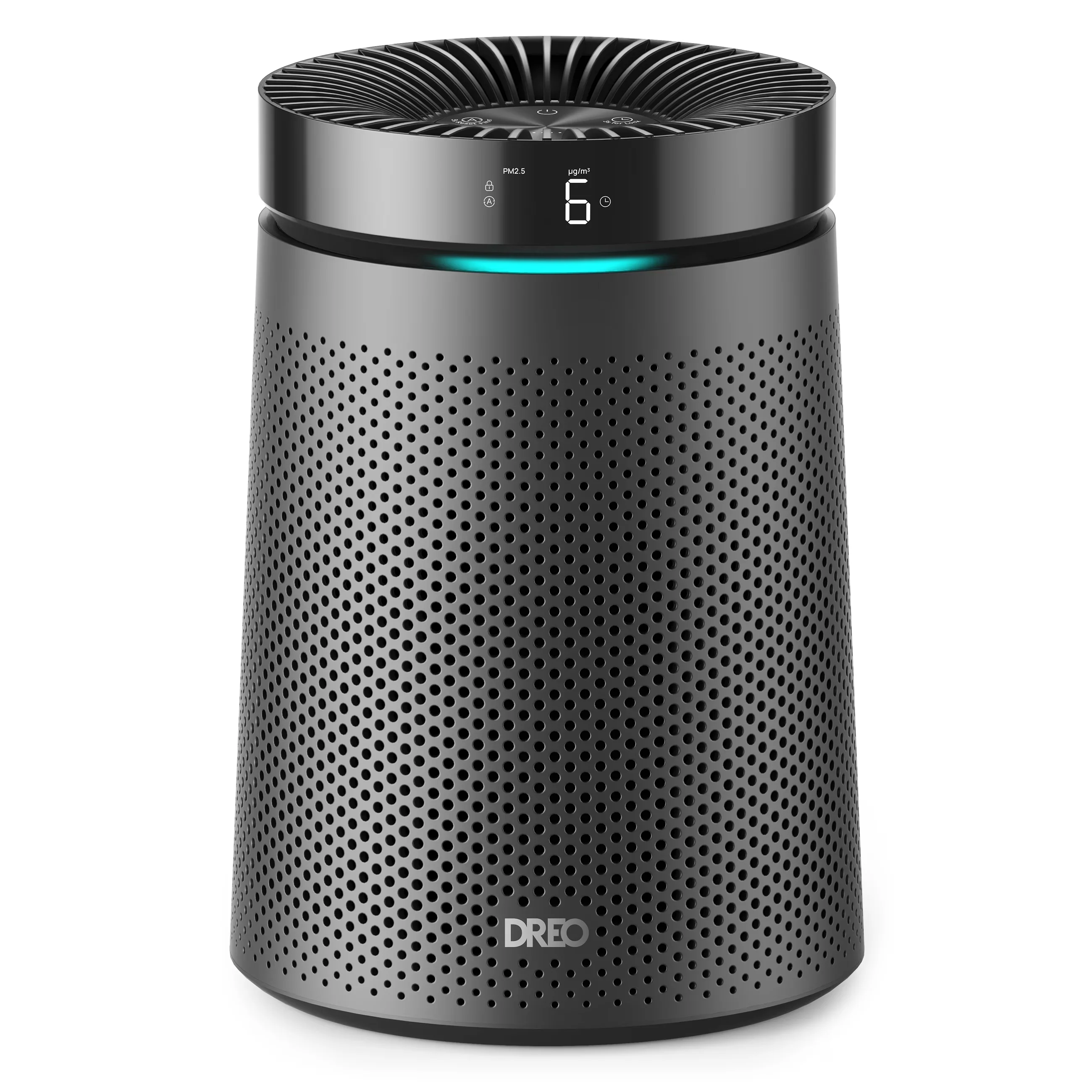 Air Purifier Quality with Filter Change Indicator - Black PM2 - Industrial Grade Model 9F2F32