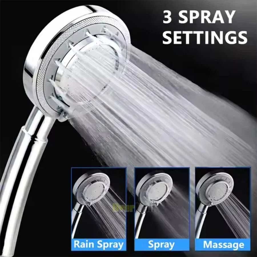 Stylish Shower Head with Adjustable - Heads for Home and Office Model 765D7E