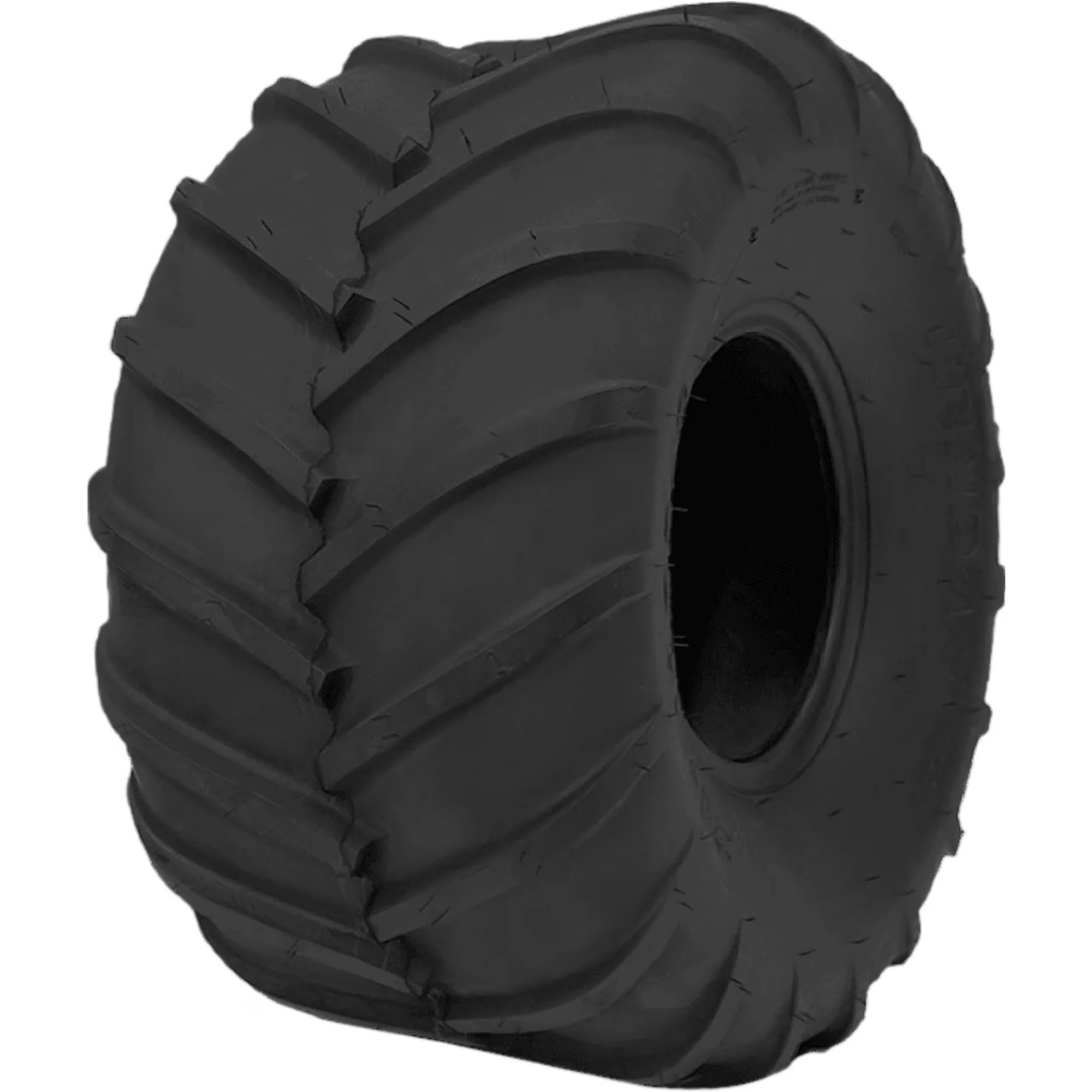 Lawn Mower Tire Reliable with Fits Multiple Makes And Models, Innovative chevron tread pattern - Black Model AFB5B4
