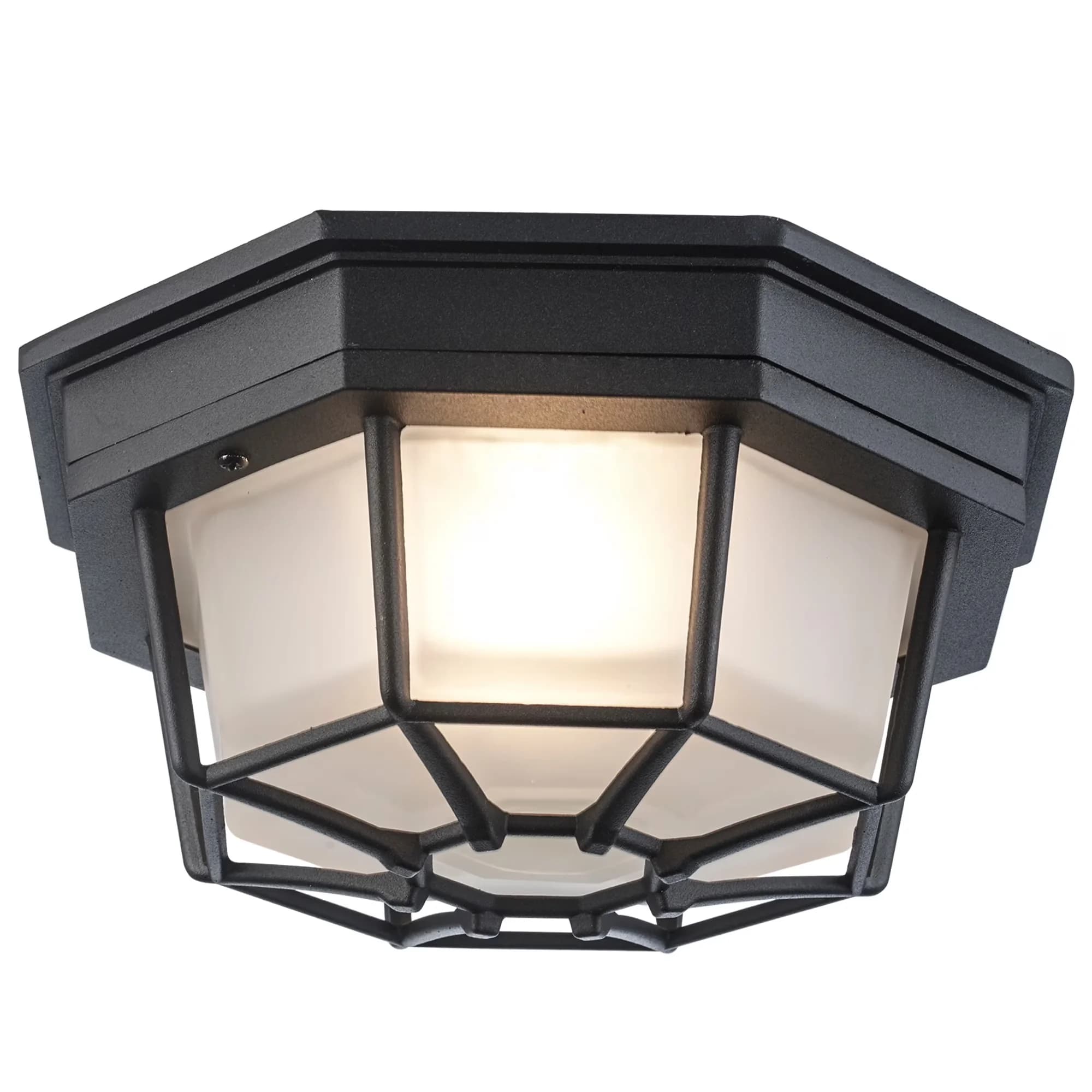 Ceiling Lights Fixture Durable with Incandescent, Contemporary, Dimmable - Metal Black Model 49DE49