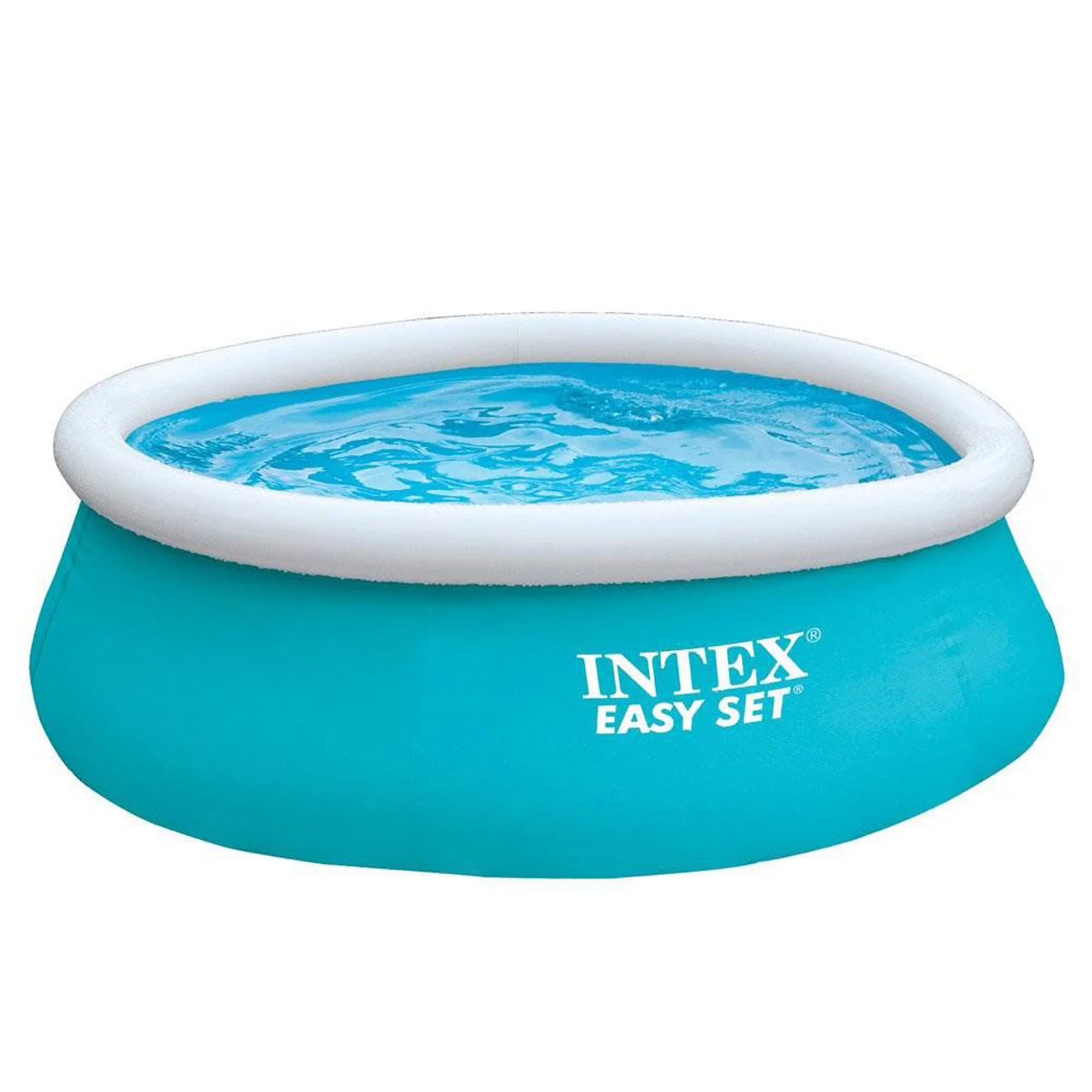 Durable Inflatable Pool with Puncture Resistant, Easy Set 6' x 20" Outdoor - Blue Model 544773