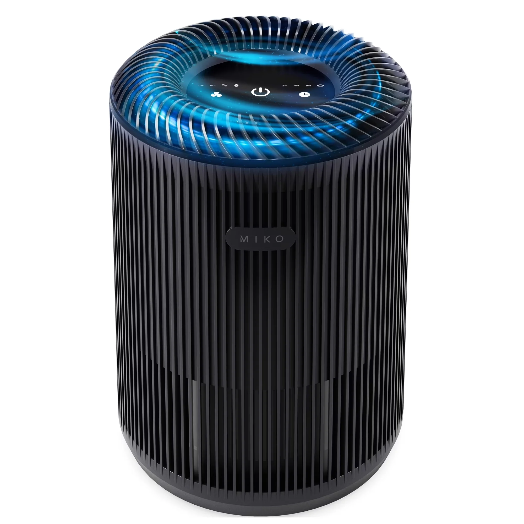 Sleek Air Purifier with Variable Speed, Filter Change Indicator, Cleans rooms from 400 to 1000 sqft - Black Model AC22AE