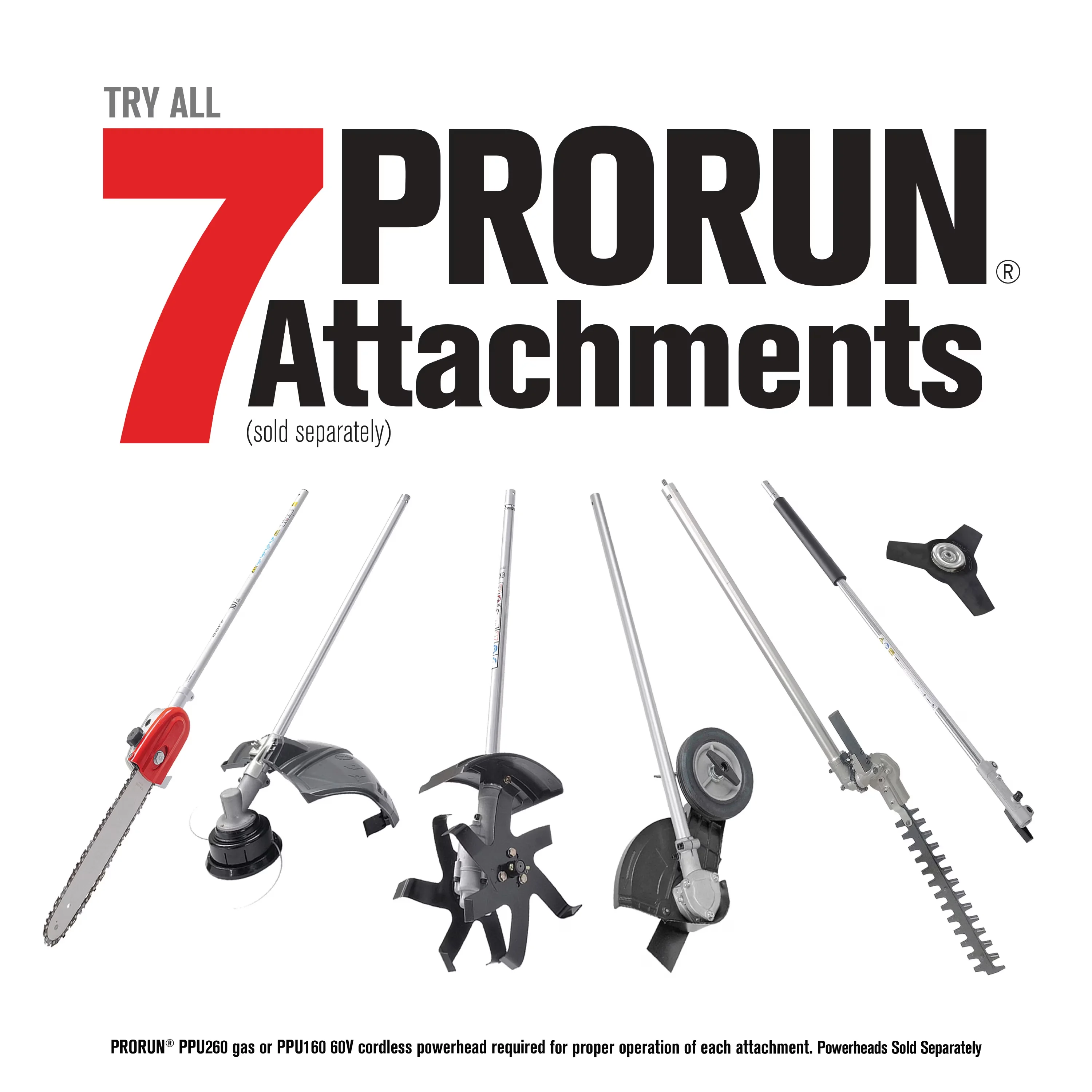 Pole Saw Reliable with Variable Speed, 25.4cc 10-in. Gas-Powered 2-Cycle - Model 26B4A3