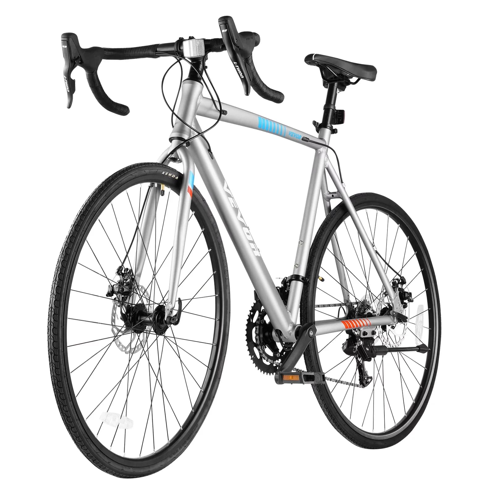 Road Bike Classic with Foldable, 700C Wheels Racing, Urban Adult Sport - Gray Model 75C4B1