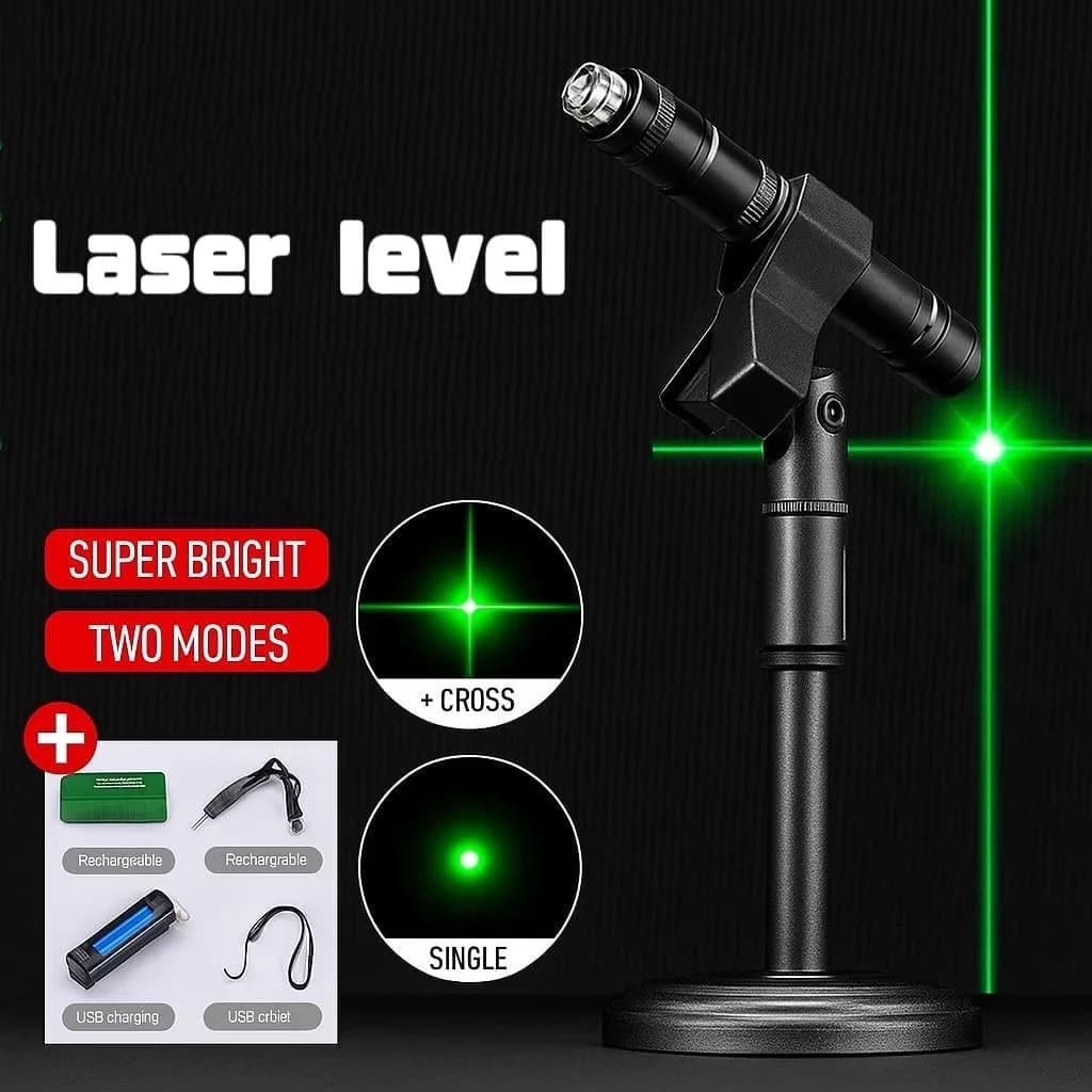 Reliable Measuring Layout with Battery, Adjustable - Green Abs Degree - Space-Saving Design Model 0B8D37