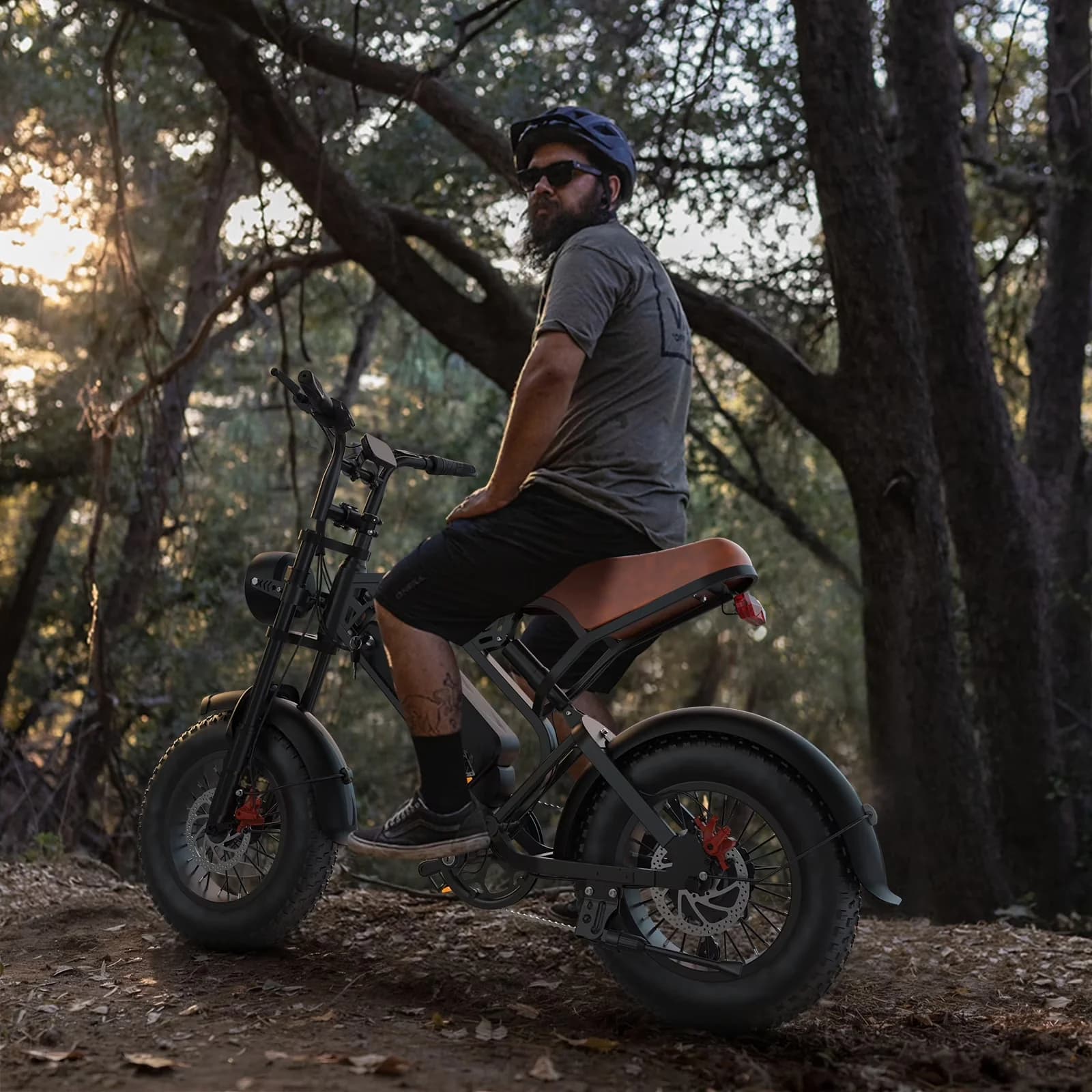 Electric Bike Versatile with Battery, 1200W, 1200W Off-Road - Compact and Portable Model 6D7409