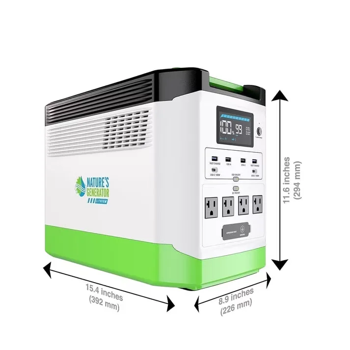 Essential Generator with 2Pcs 1440Wh Lithium 1800 - Standard Series Model 9AE871