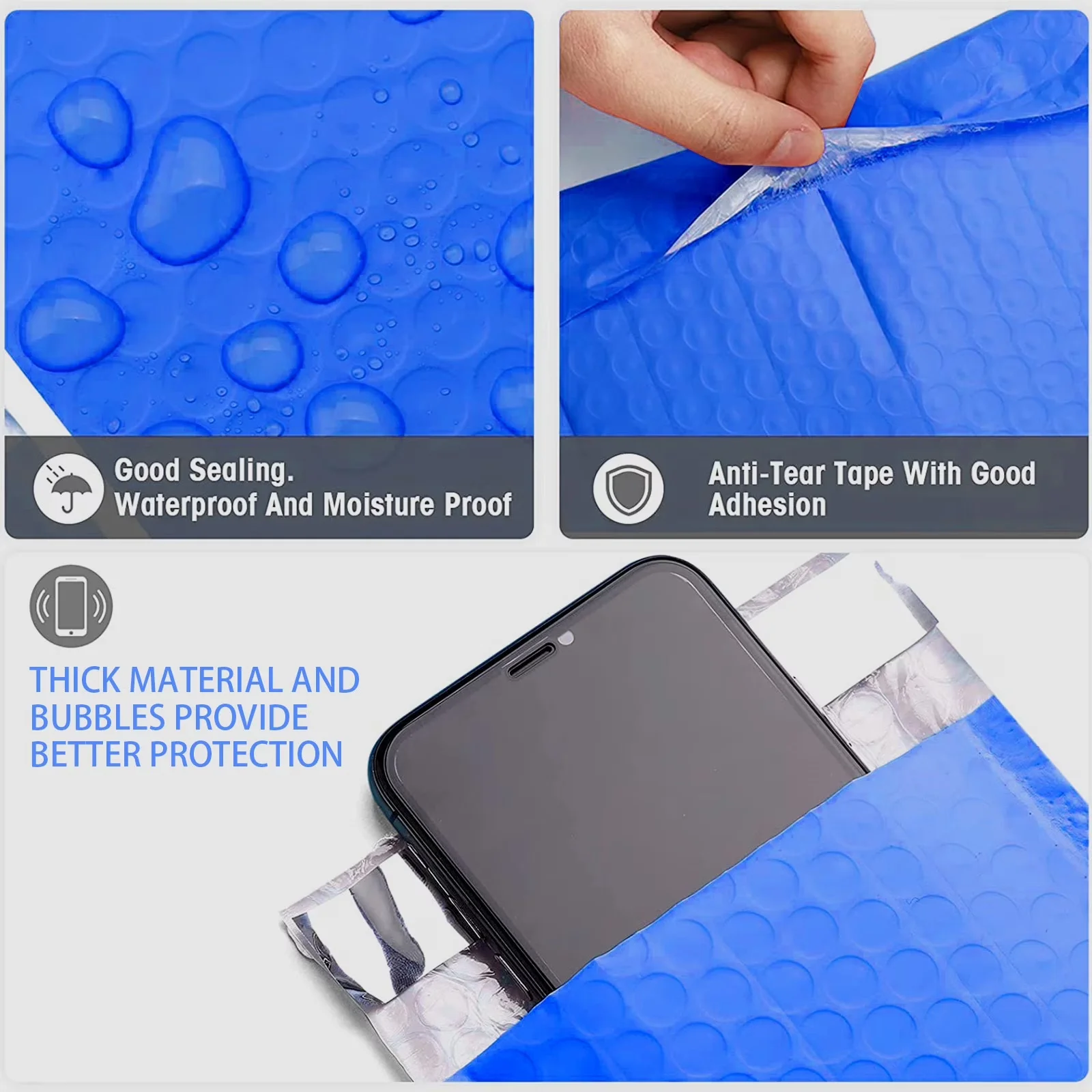 Classic Moving with Bubble Gift Envelopes Lined, Packaging case - Blue for Small Model BB45CF