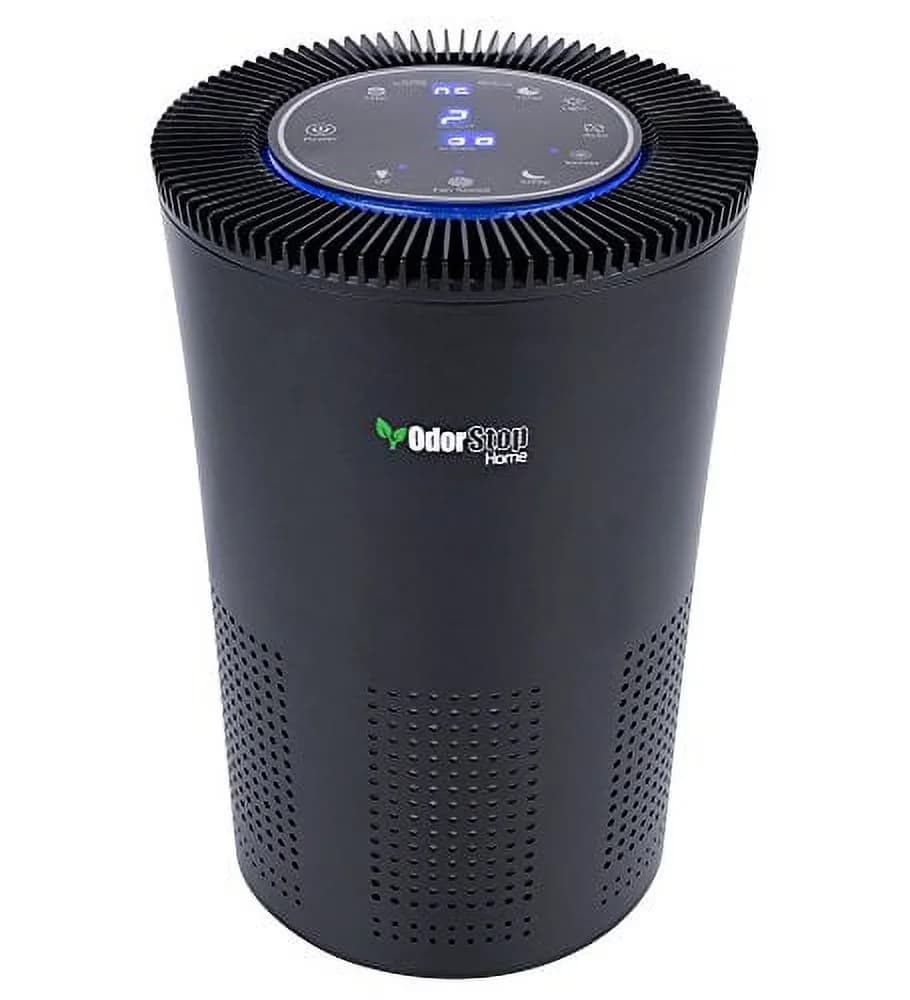 Premium Air Purifier with Variable Speed, Filter Change Indicator, Active Carbon - Black Model 8609DA