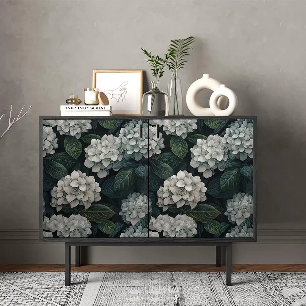 Wallpaper Modern - Pvc Green Watercolor - Traditional Style Model 948700