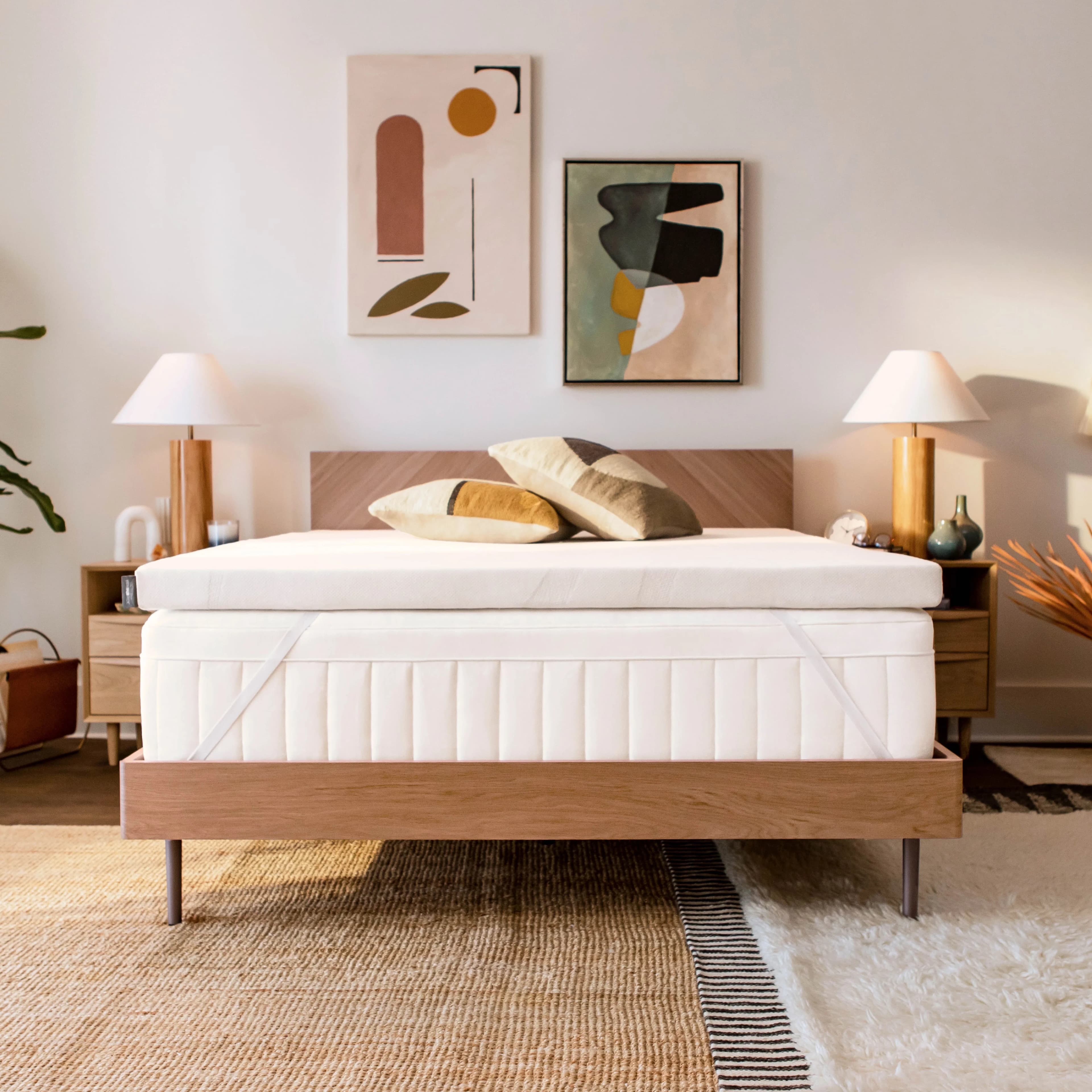 Versatile Mattresses Accessory with Breathable, Removable Cover, Anti-Slip - Memory Foam Model 0237EB