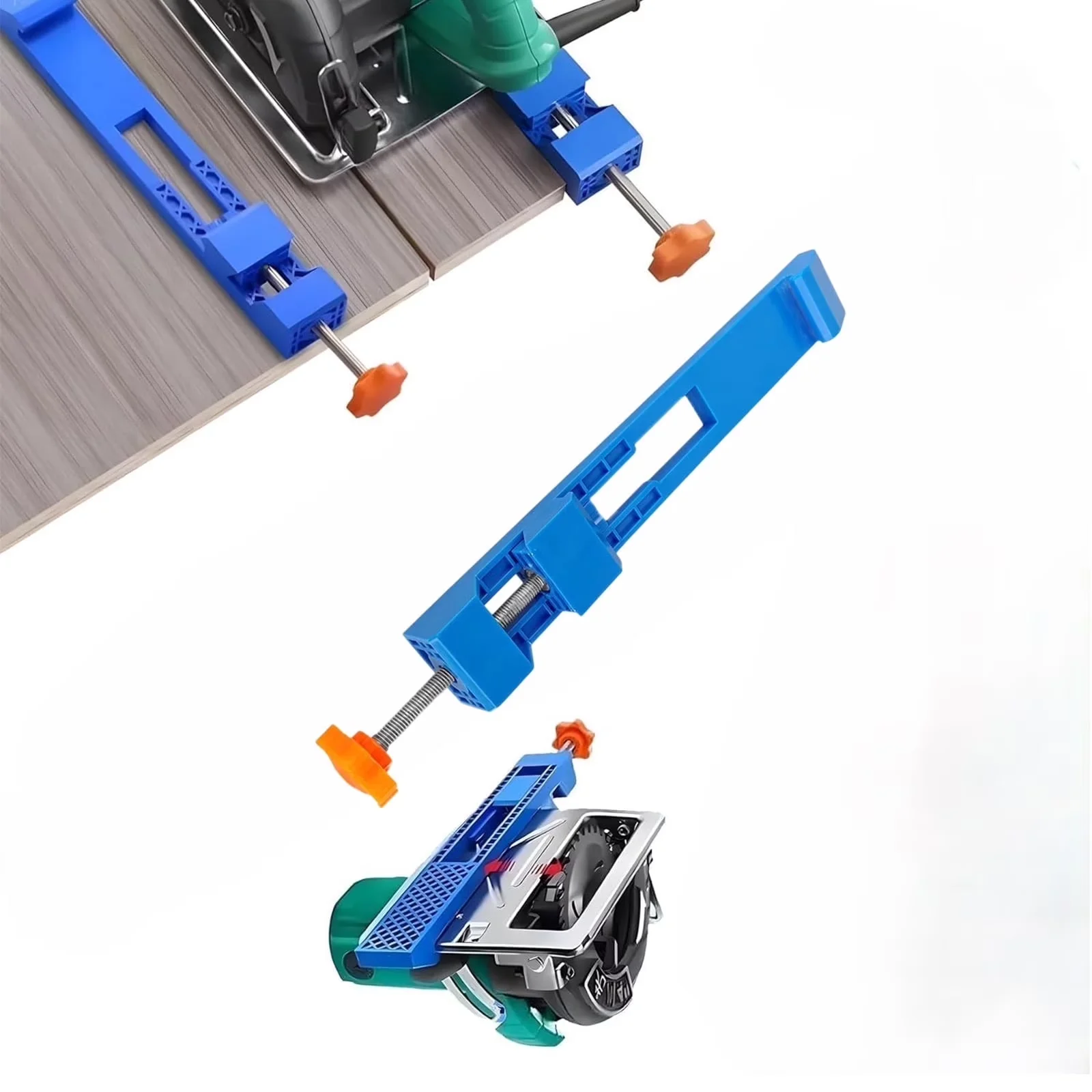 Power Saw Durable with Adjustable, Fits 4-6 inch Saws, Milling Clamp and Precision Base - Model 7C4E0A