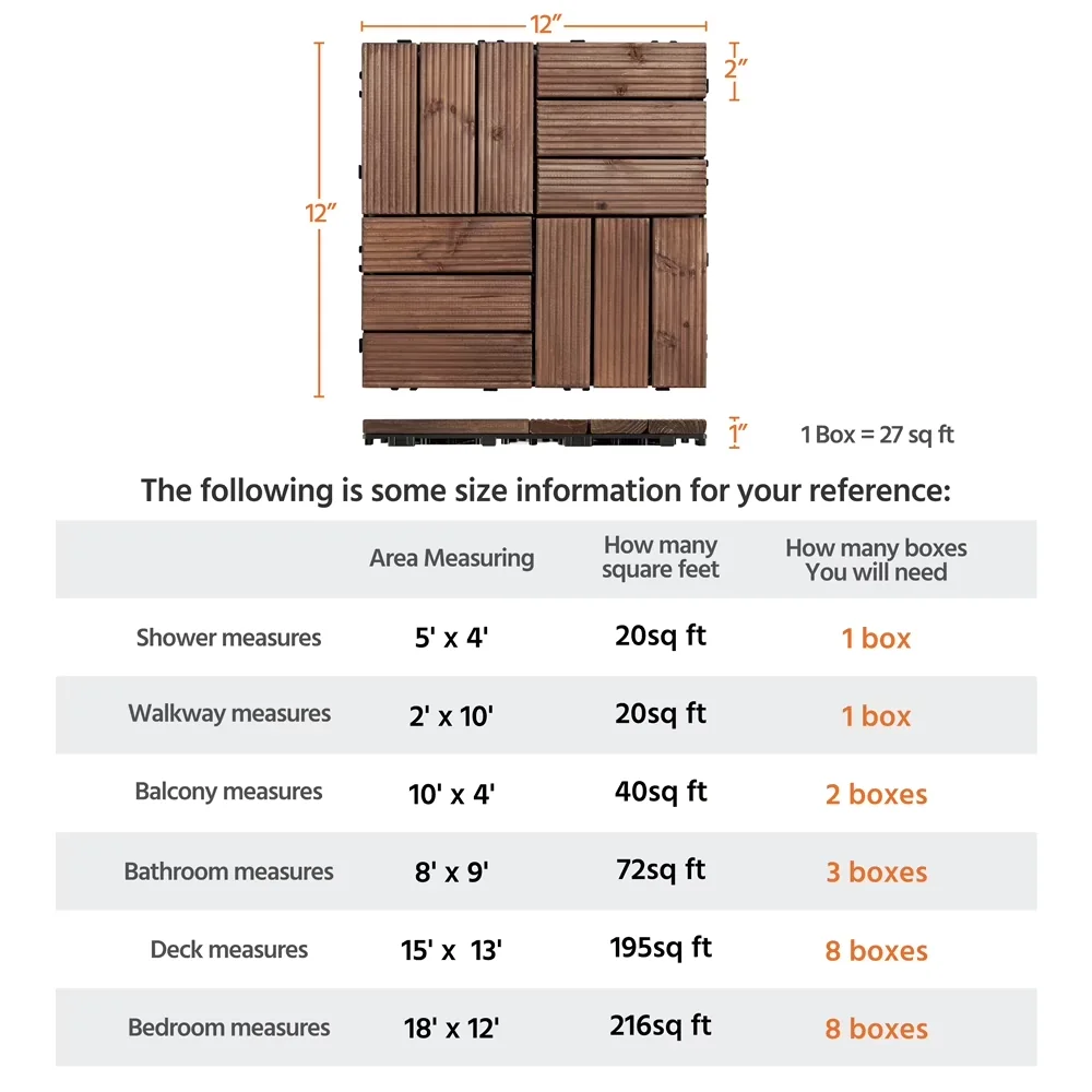 Innovative Grey Vinyl Flooring Vinyl Plank Flooring with Interlocking, Quantity: 27pieces - Brown Fir Wood & Polypropylene Base Model 611AE0