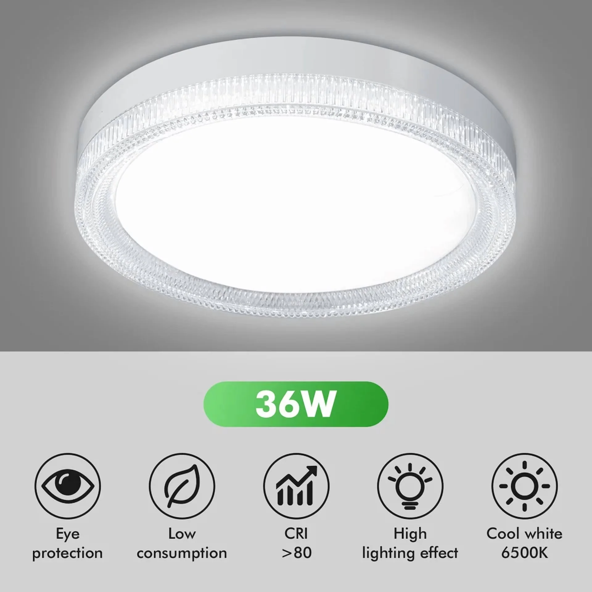 Innovative Led Lighting with LED, 36W - Modern Design Model A09931