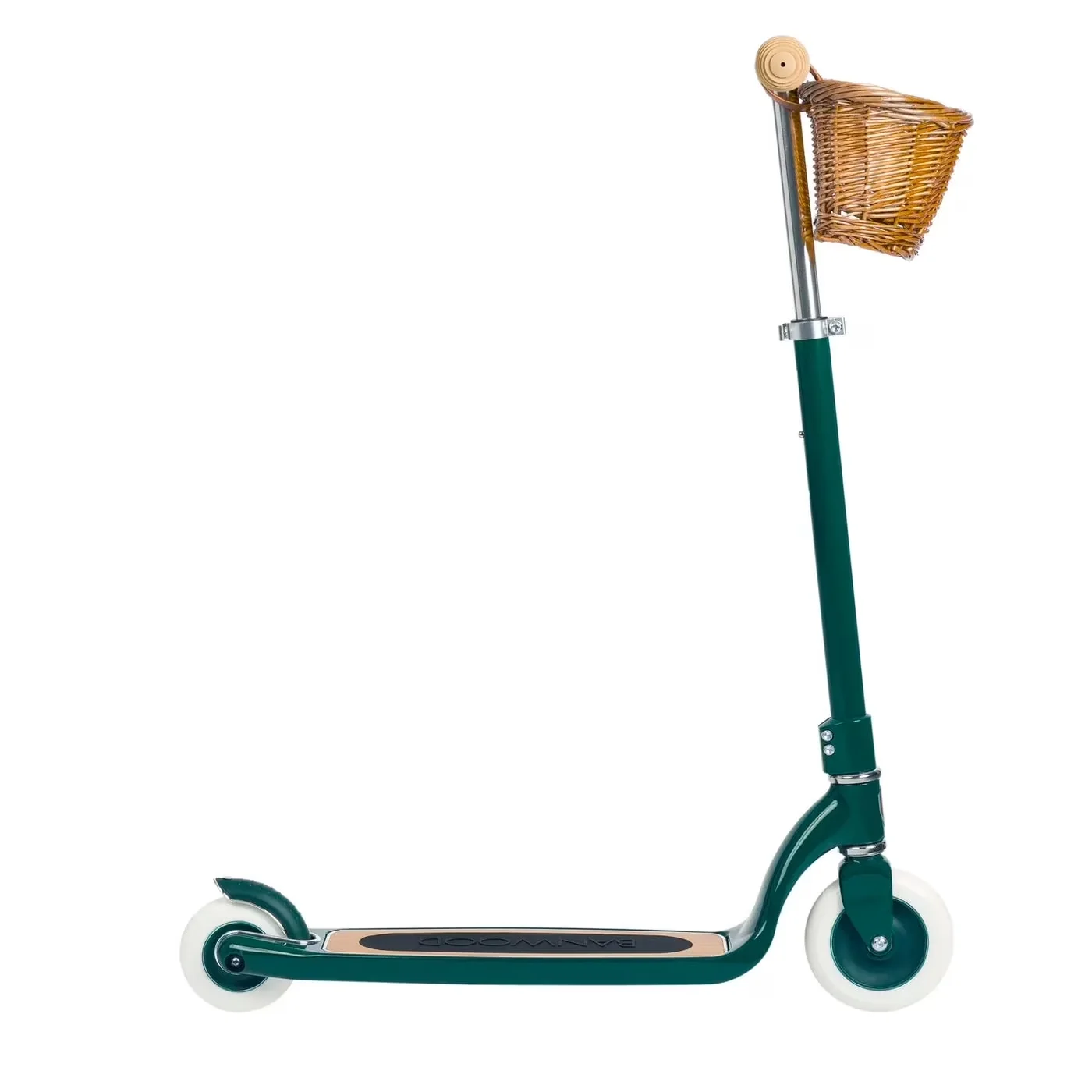 Essential Scooter with Lightweight, Recommended age 6+, 3 height adjustable T-bar (74,5-84,5 cm) - Aluminum Green Model 2C0294