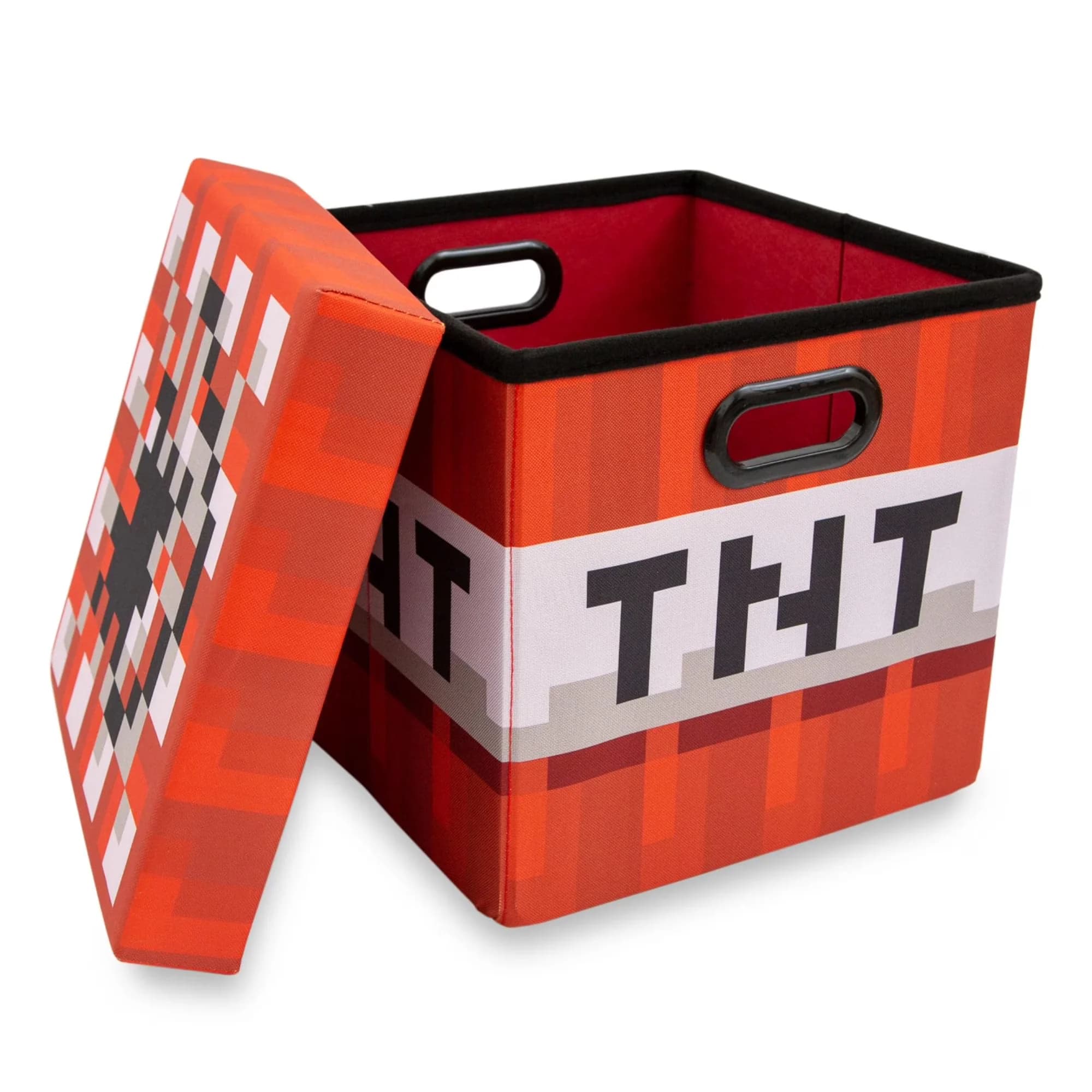Essential Garage Storage Supply with Folding, Lid | 13 Inches - Canvas Red Model 322A0C