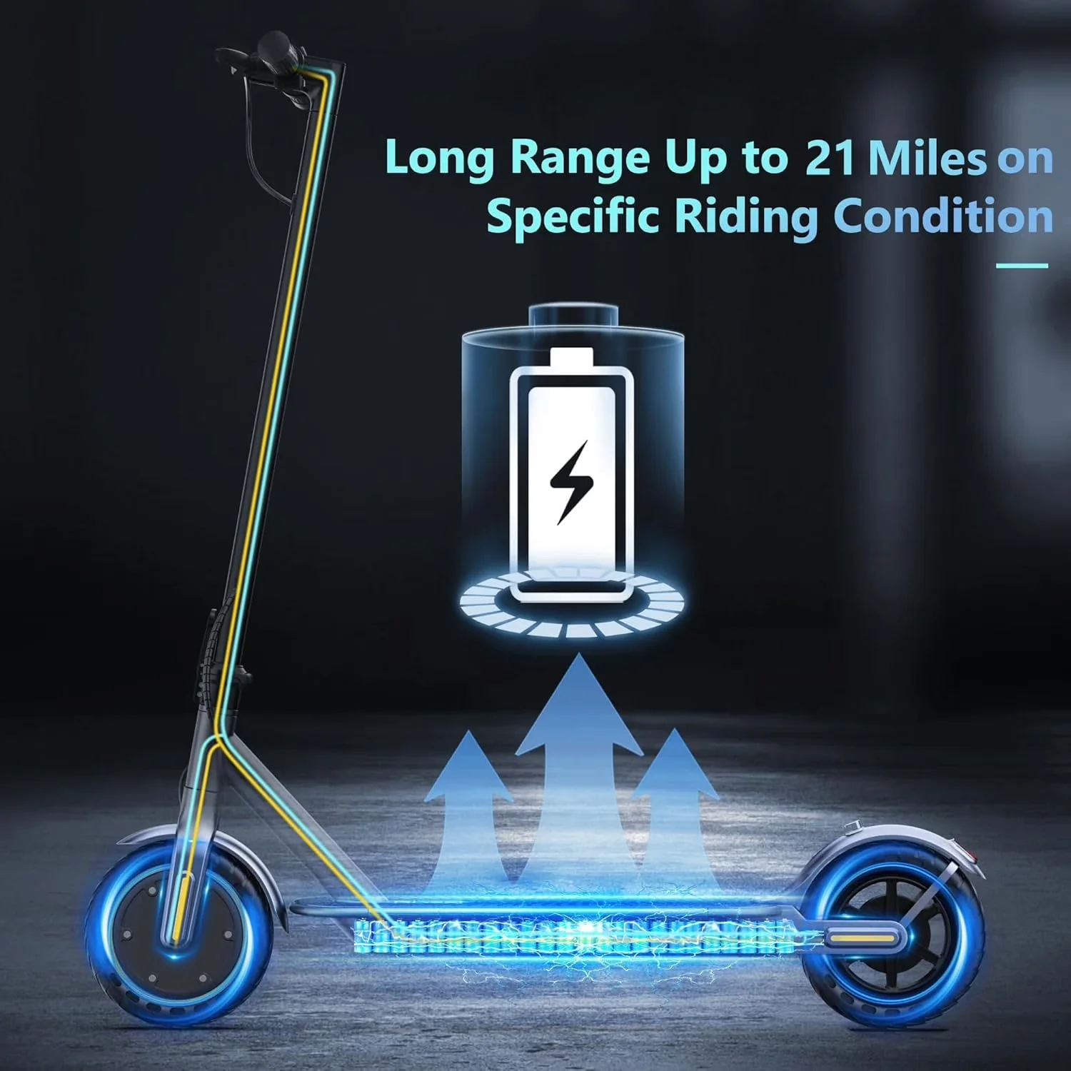 Scooter Innovative with 350W, Foldable, Foldable Electric - 5.2Ah Orange Aluminum Model 9B0EF0