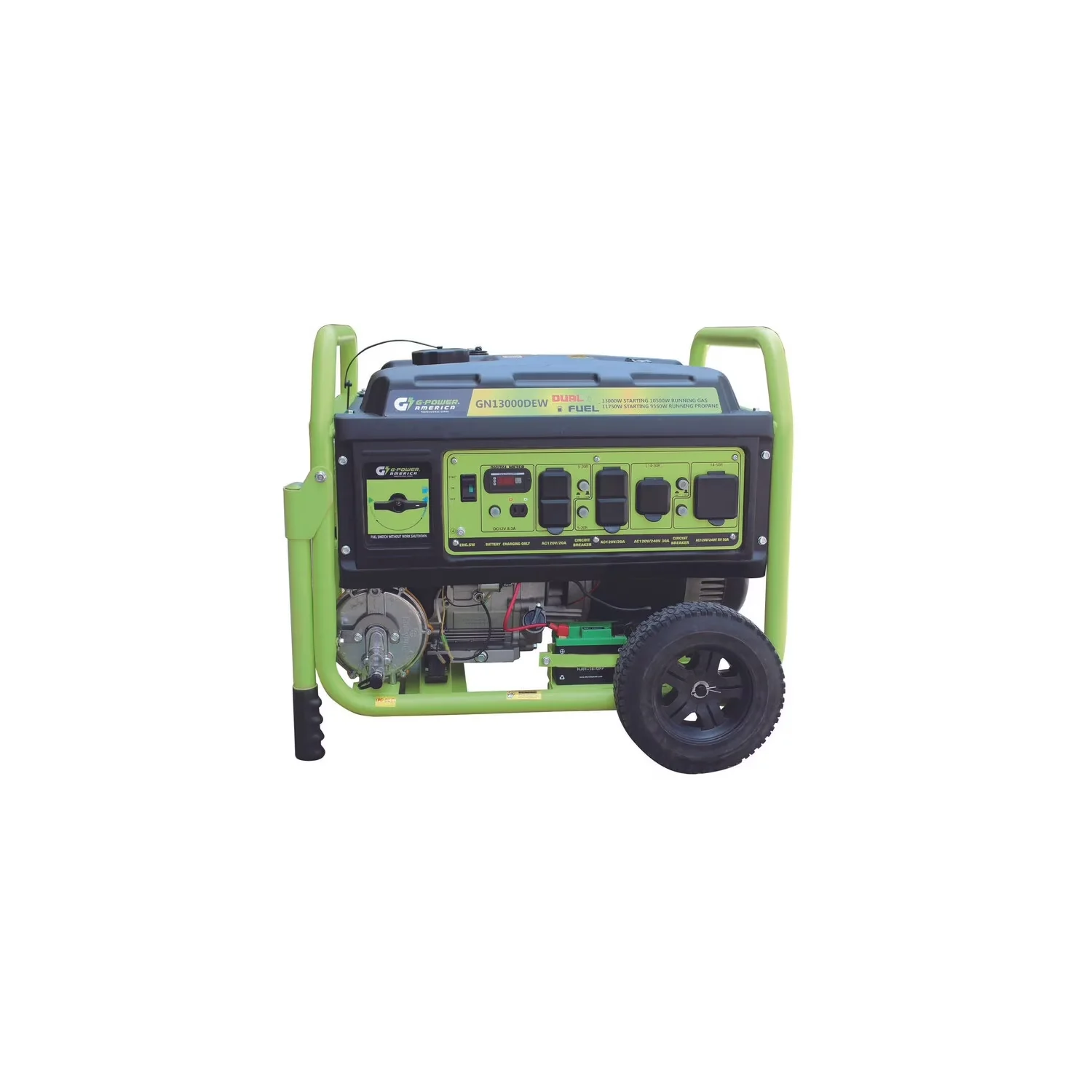 Generator Compact with Built-In Fuel Gauge, Automatic Voltage Regulation - Model EFDED1
