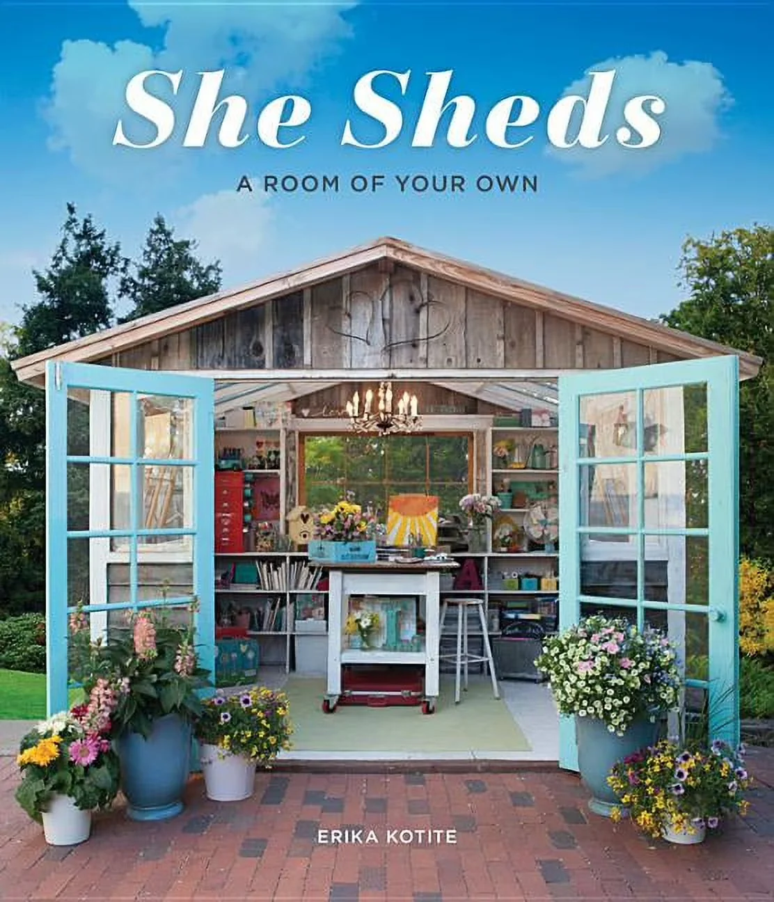 Durable Shed with Page Count: 176, (Hardcover), She Sheds: A Room of Your Own - Model 1E8BD6