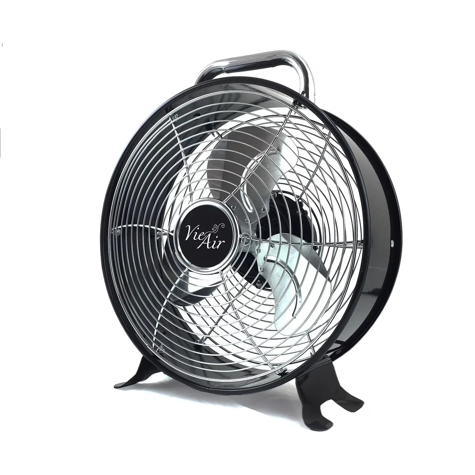 Reliable Fans In Cooling with Portable design with powerful operation, Assembly required - Black Metal Model 33D410